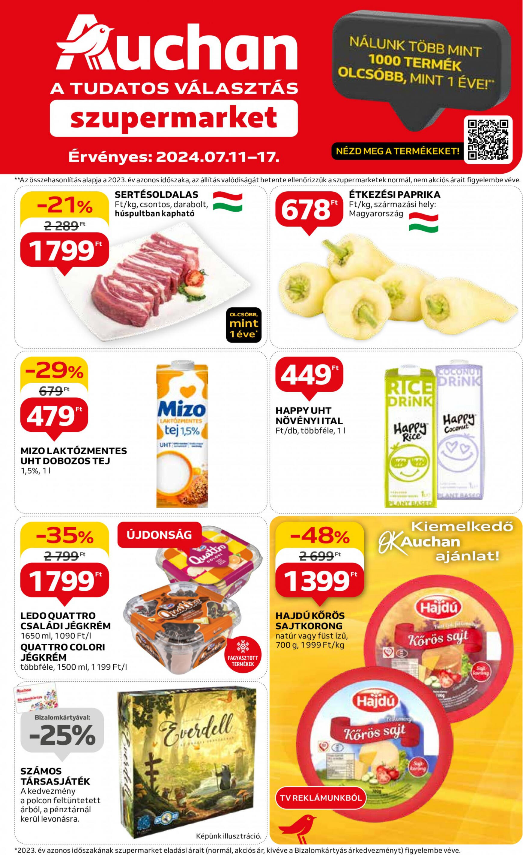 auchan - Aktuális újság Auchan szupermarket 07.11. - 07.17.