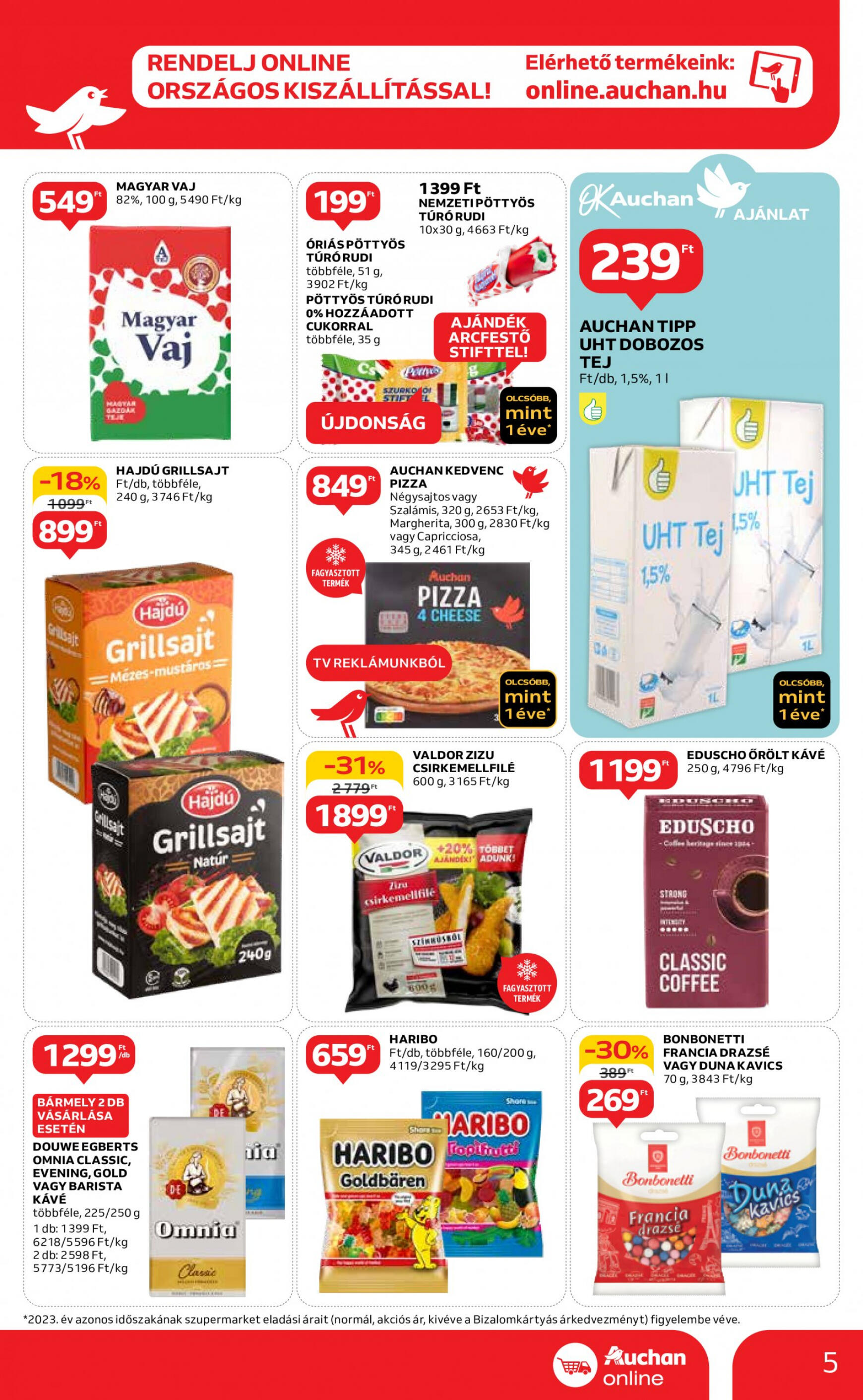 auchan - Aktuális újság Auchan szupermarket 07.11. - 07.17. - page: 5