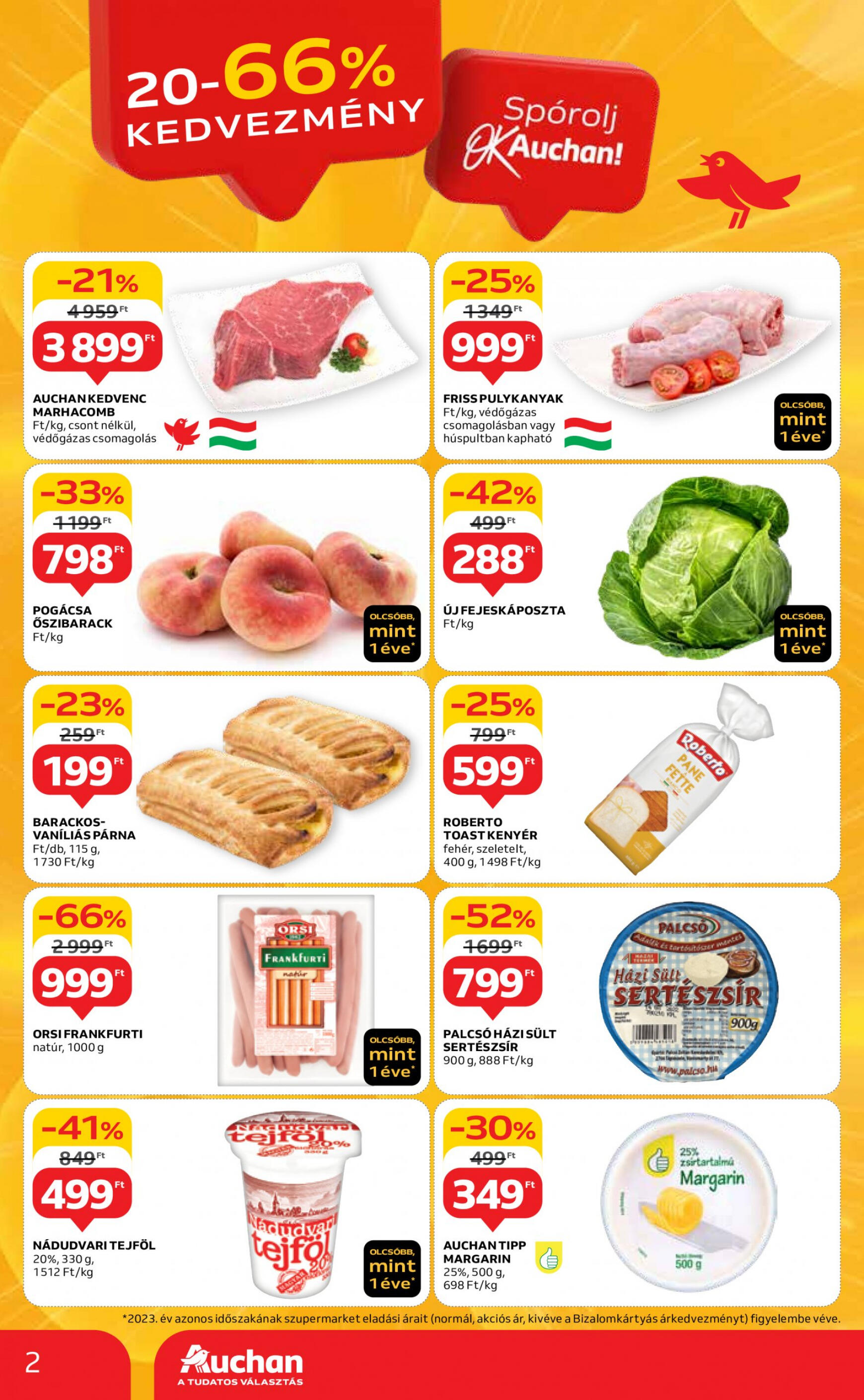 auchan - Aktuális újság Auchan szupermarket 07.11. - 07.17. - page: 2