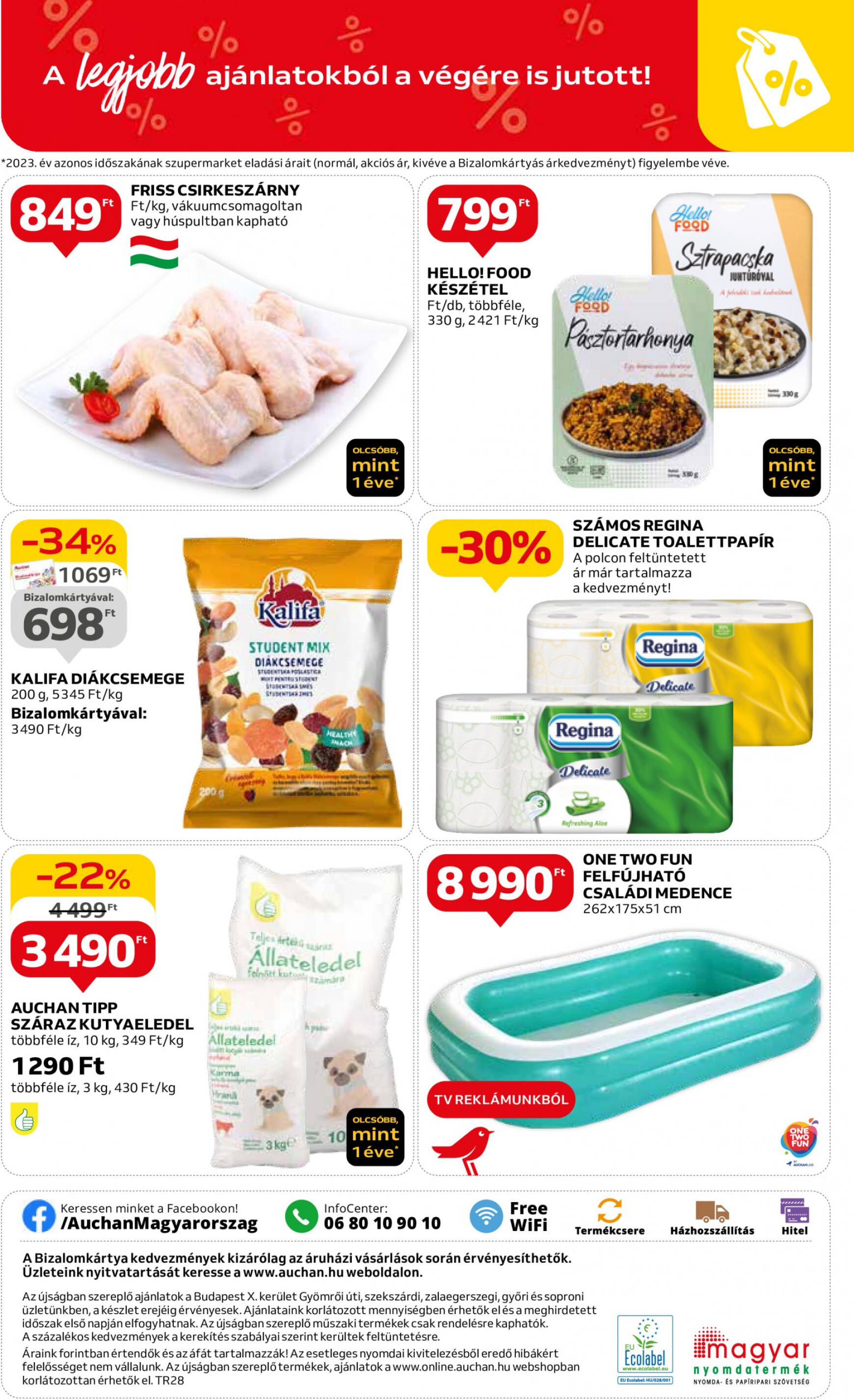 auchan - Aktuális újság Auchan szupermarket 07.11. - 07.17. - page: 8