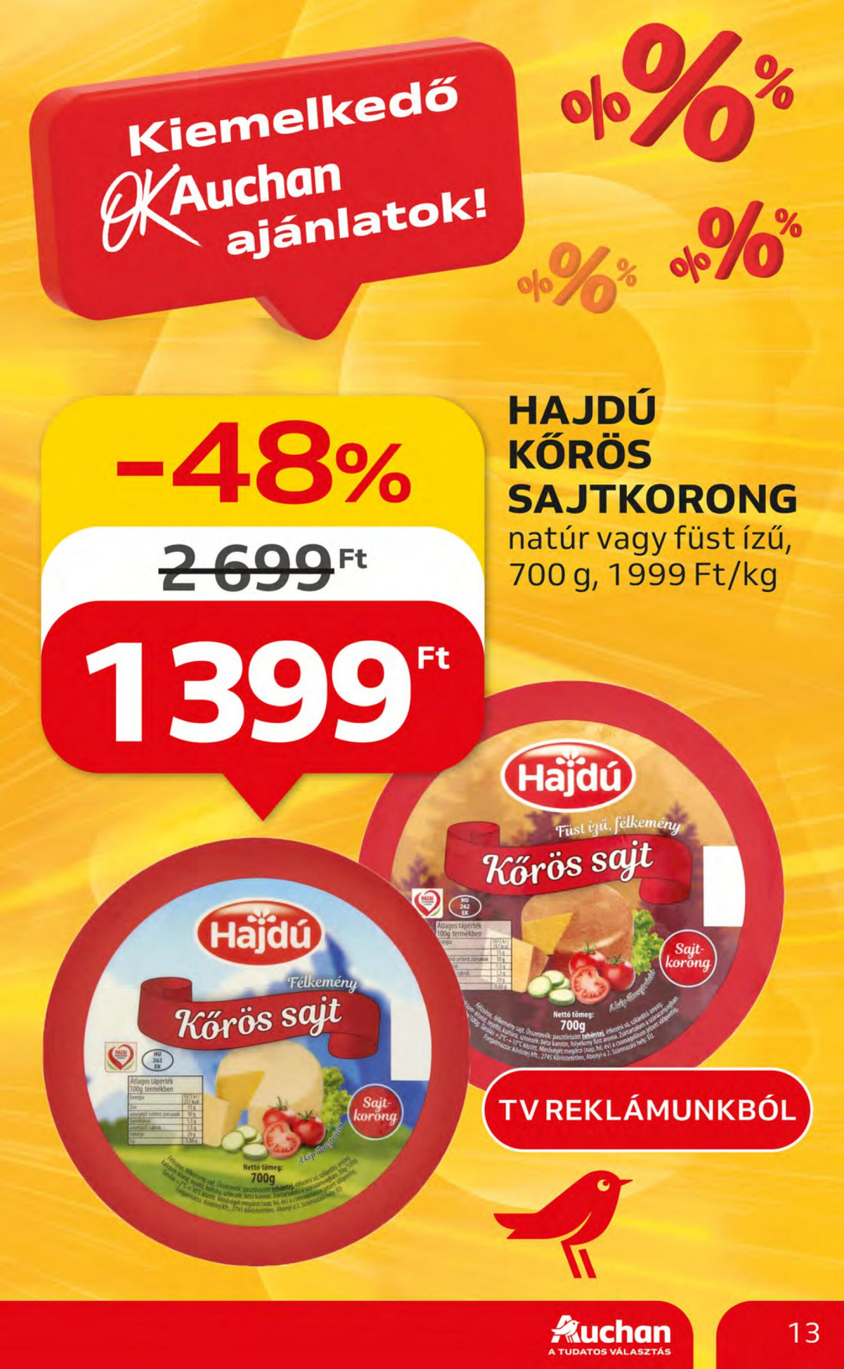 auchan - Aktuális újság Auchan 07.11. - 07.17. - page: 13