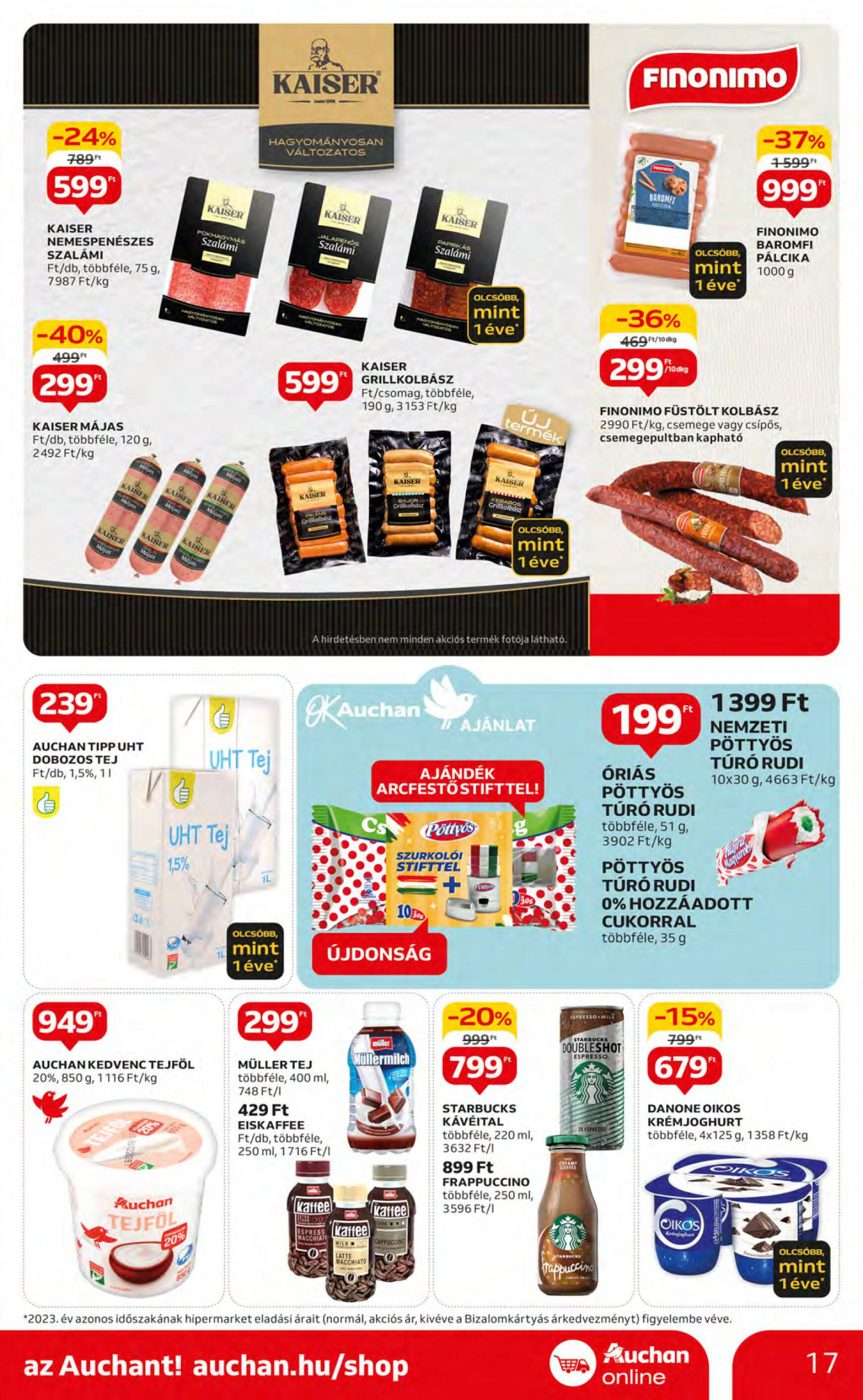 auchan - Aktuális újság Auchan 07.11. - 07.17. - page: 17