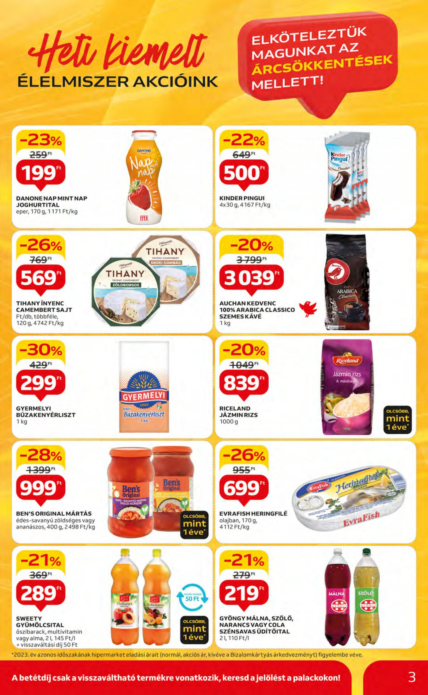 auchan - Aktuális újság Auchan 07.11. - 07.17. - page: 3