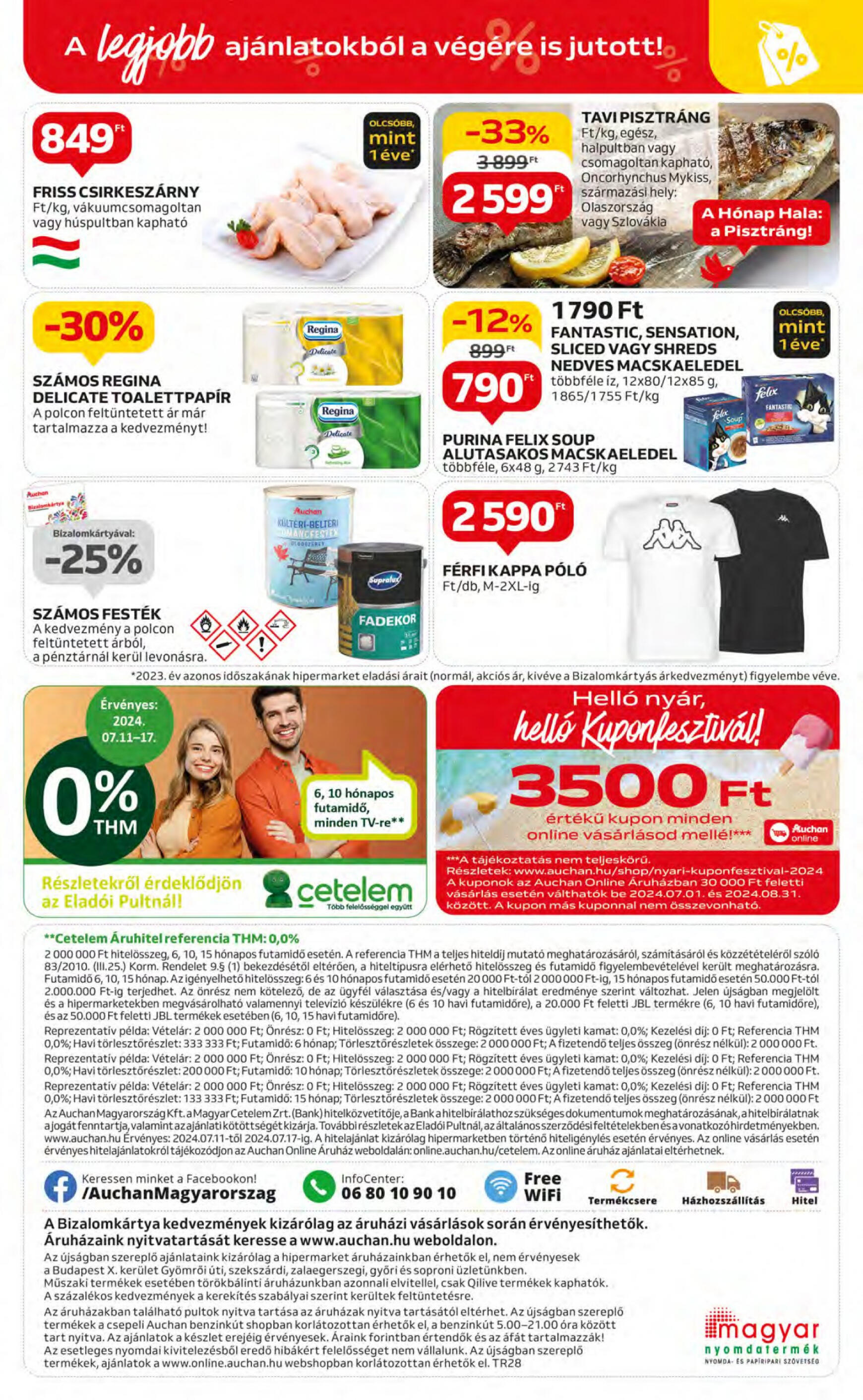 auchan - Aktuális újság Auchan 07.11. - 07.17. - page: 46