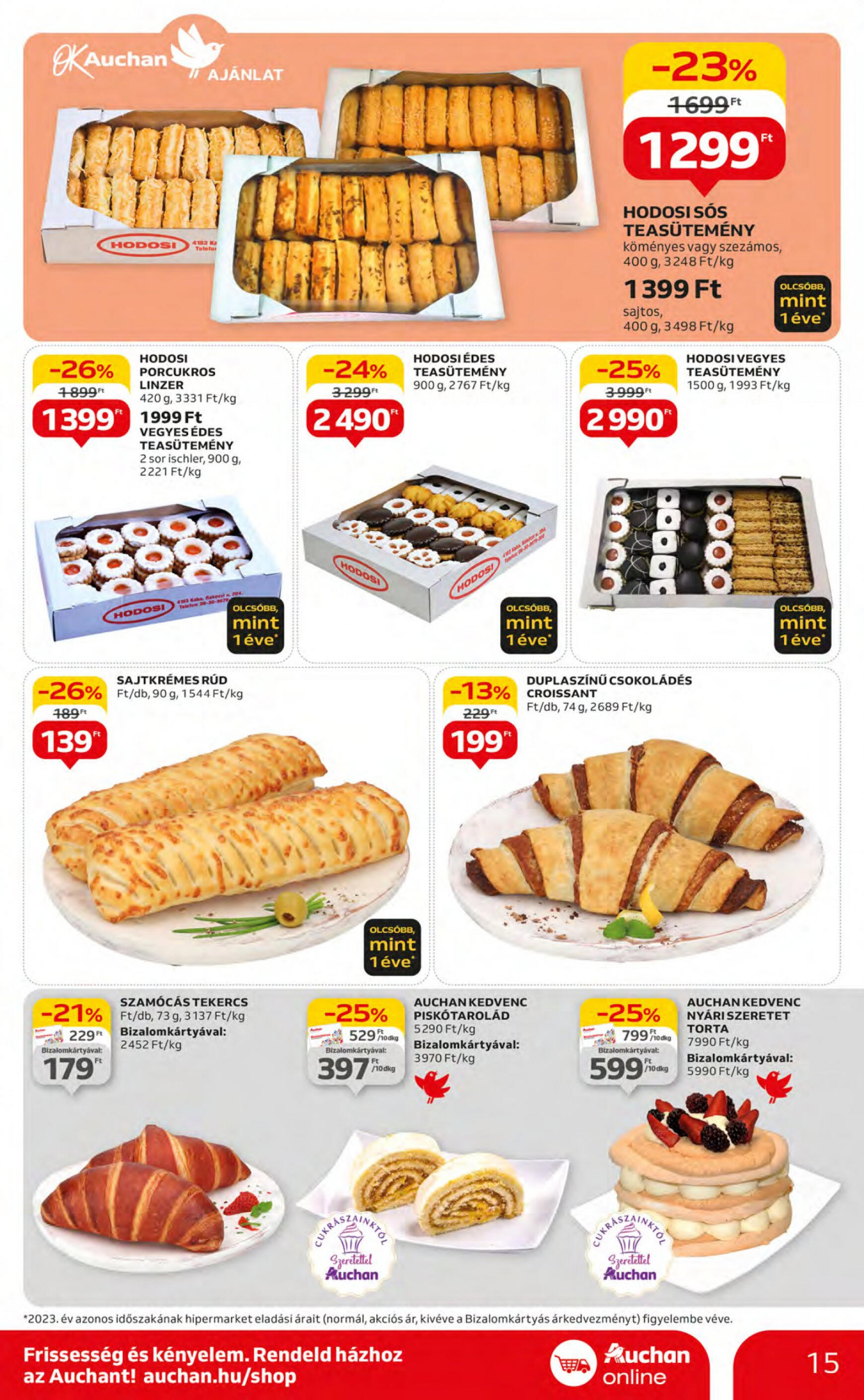 auchan - Aktuális újság Auchan 07.11. - 07.17. - page: 15