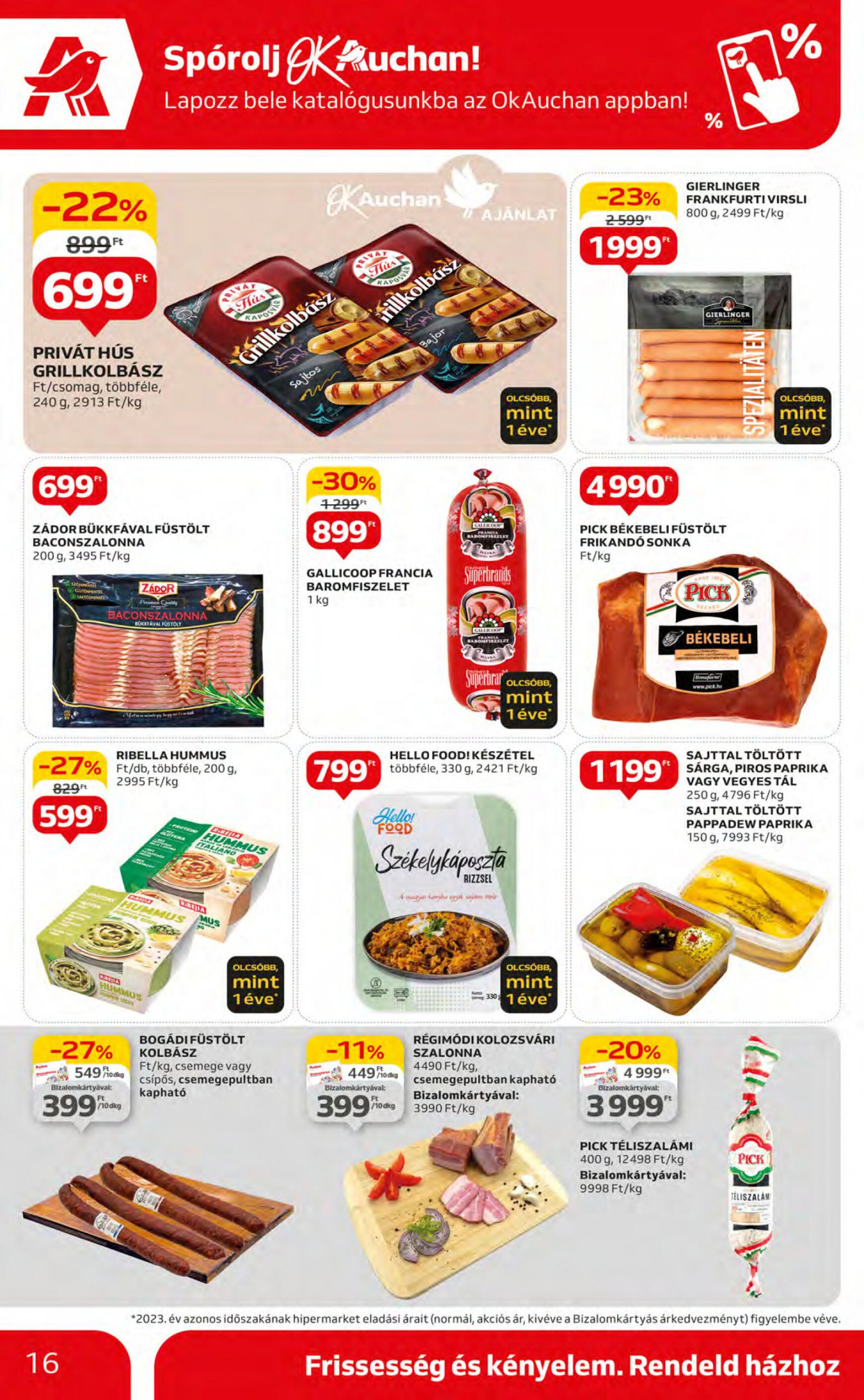 auchan - Aktuális újság Auchan 07.11. - 07.17. - page: 16