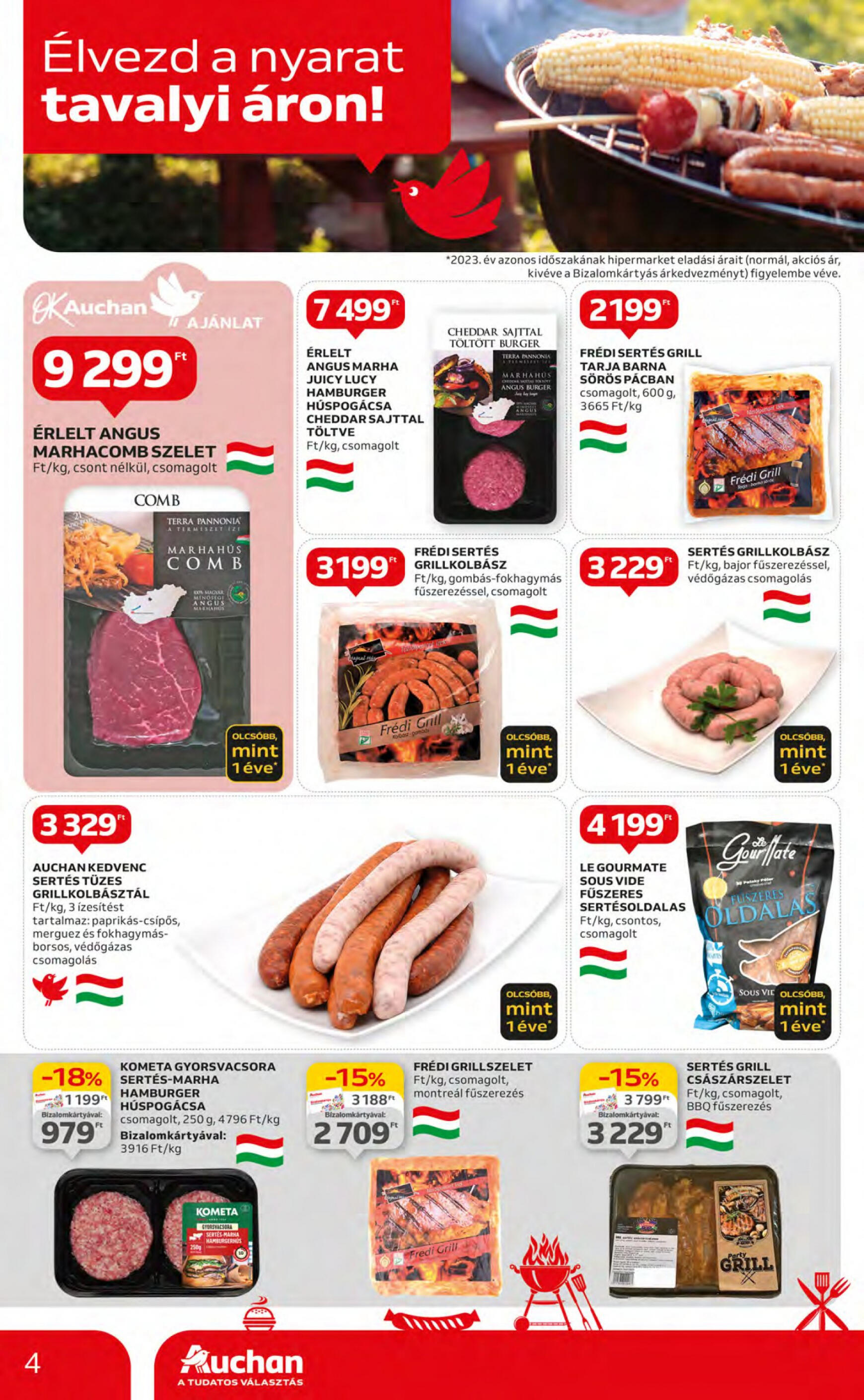 auchan - Aktuális újság Auchan 07.11. - 07.17. - page: 4