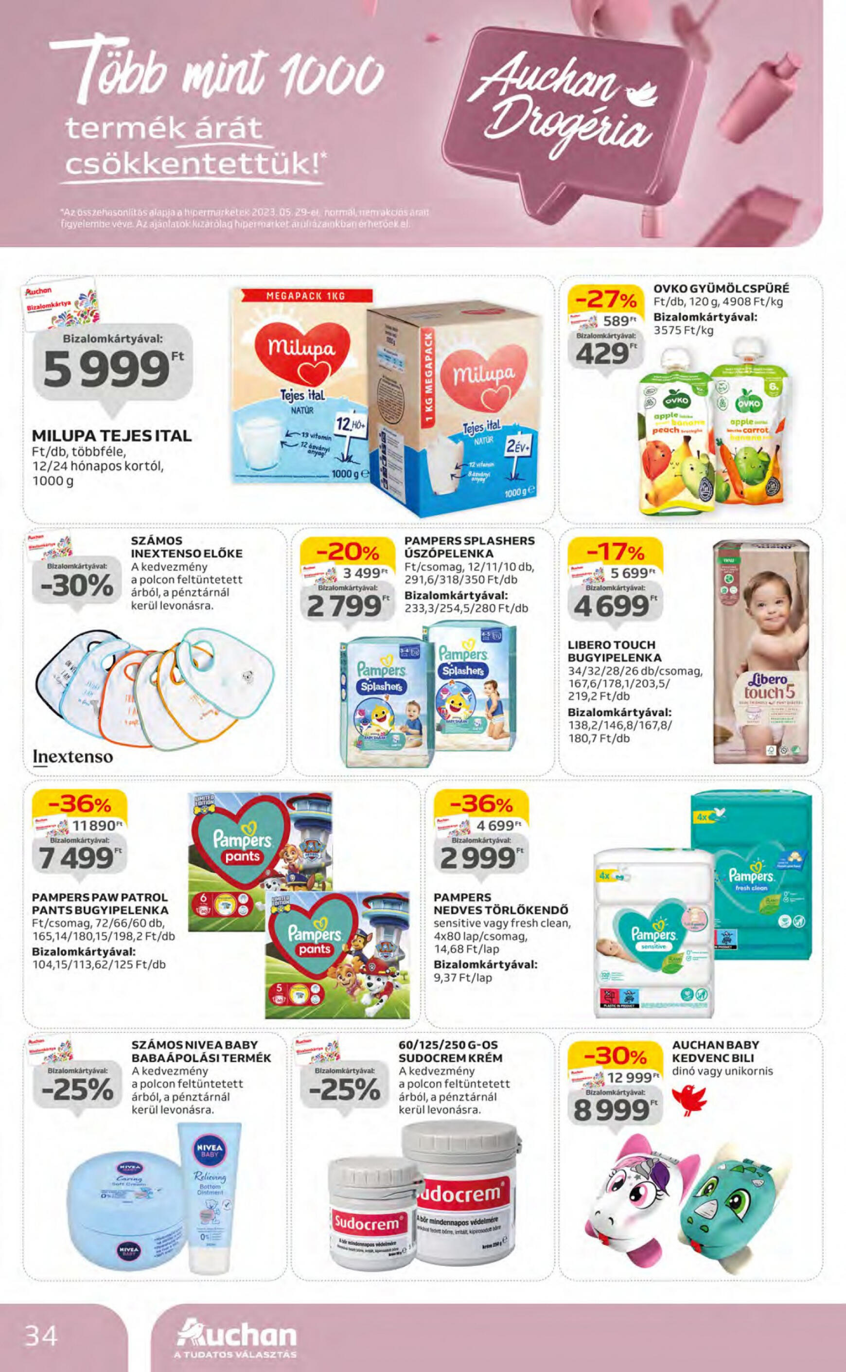 auchan - Aktuális újság Auchan 07.11. - 07.17. - page: 34