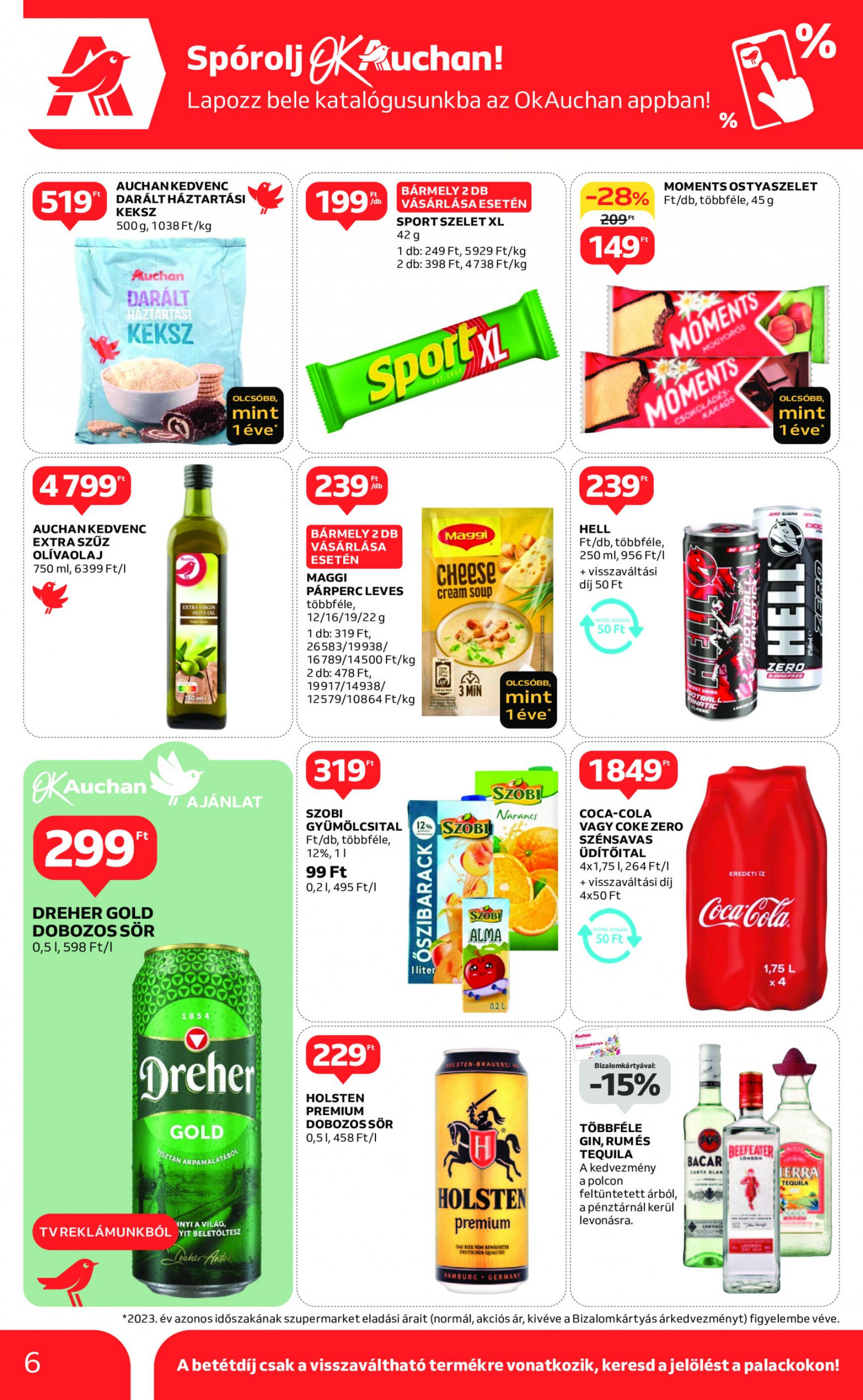 auchan - Aktuális újság Auchan Szupermarket 07.18. - 07.24. - page: 6