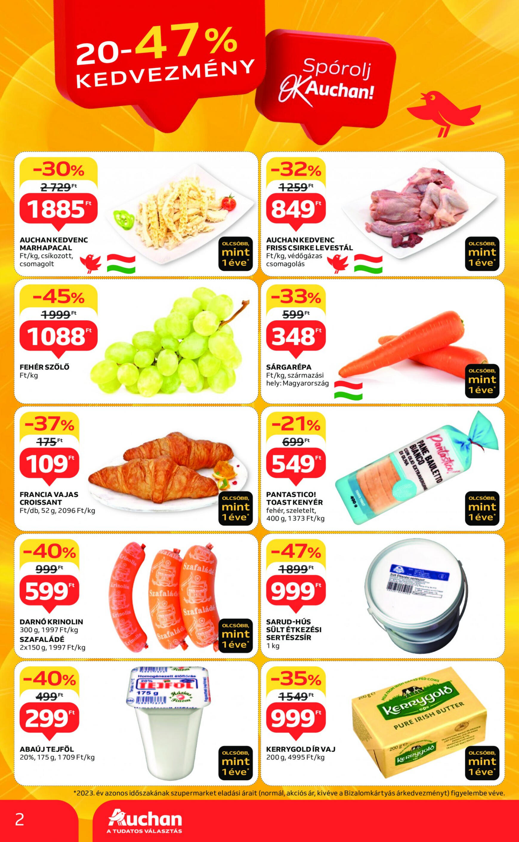 auchan - Aktuális újság Auchan Szupermarket 07.18. - 07.24. - page: 2