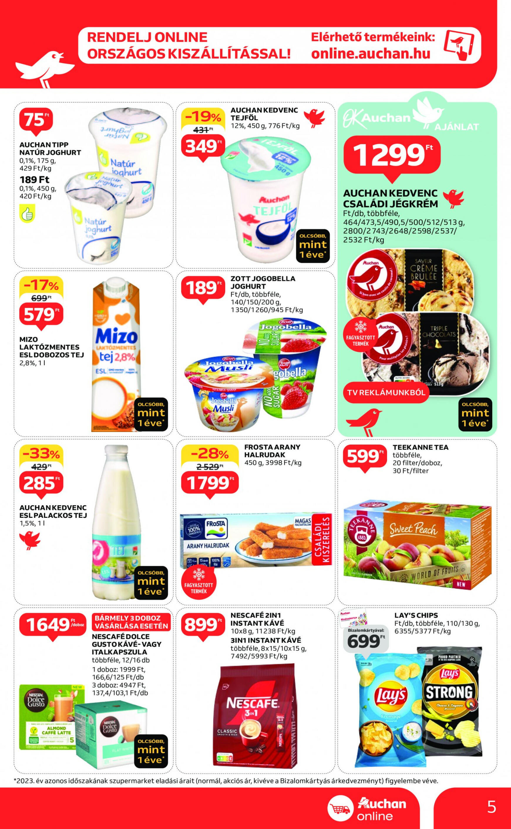 auchan - Aktuális újság Auchan Szupermarket 07.18. - 07.24. - page: 5