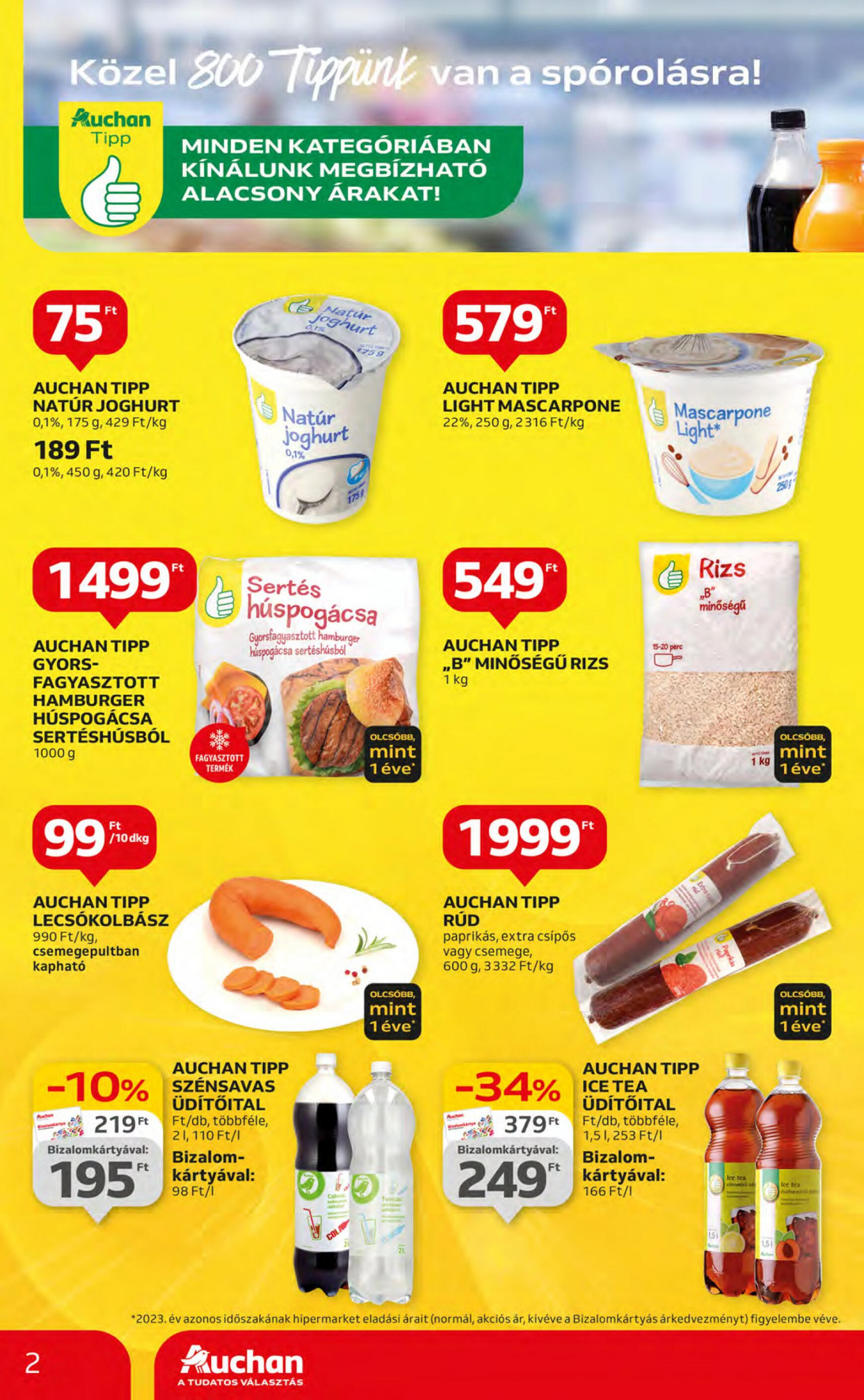 auchan - Aktuális újság Auchan 07.18. - 07.24. - page: 2