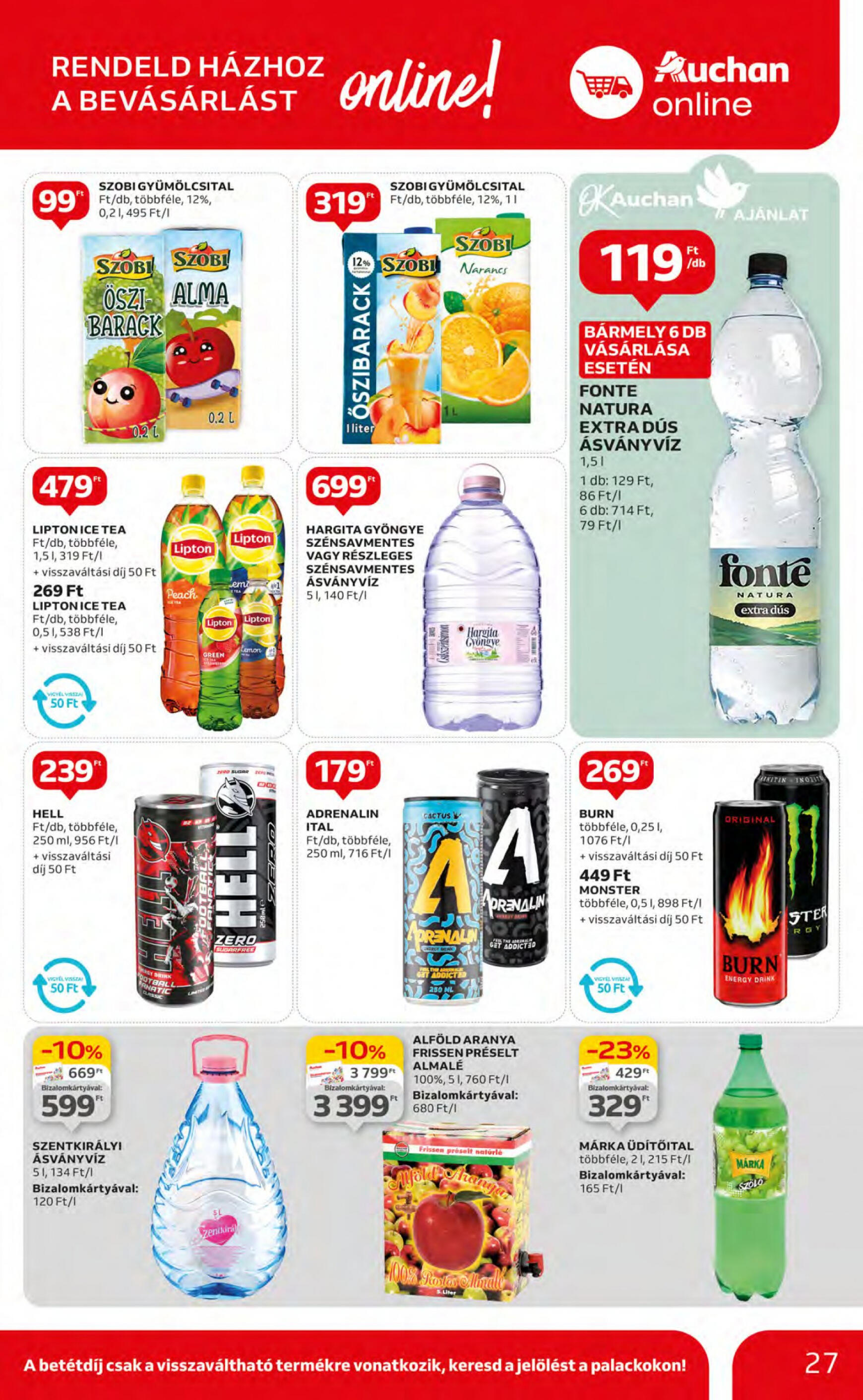 auchan - Aktuális újság Auchan 07.18. - 07.24. - page: 27