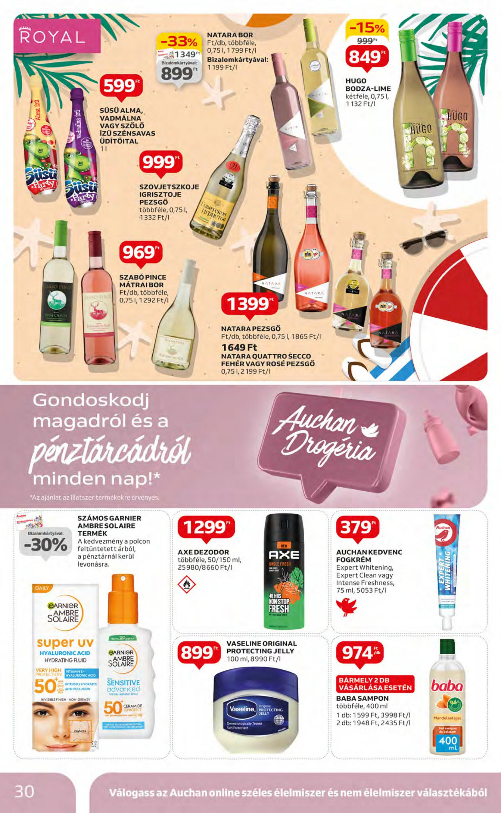 auchan - Aktuális újság Auchan 07.18. - 07.24. - page: 30