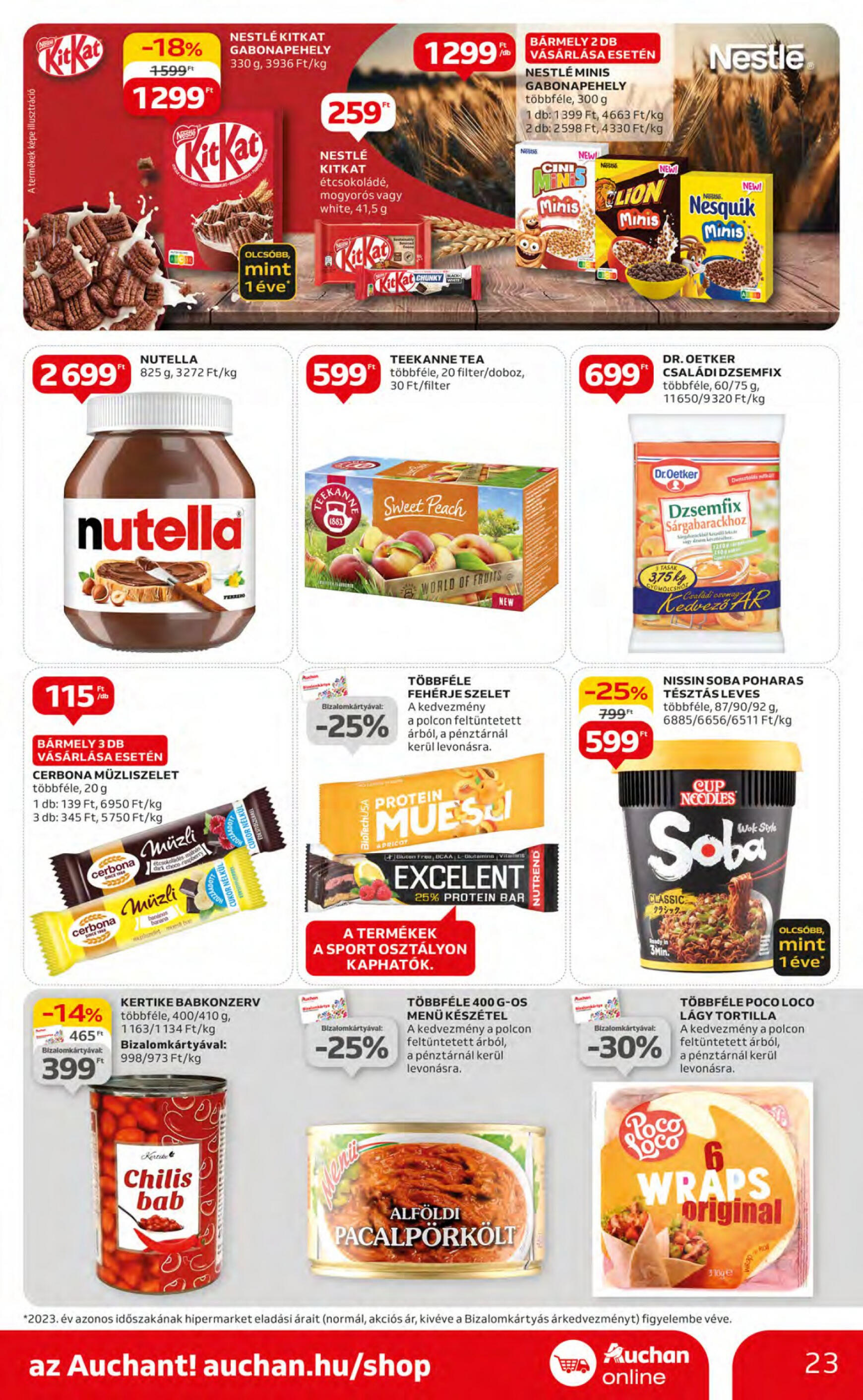 auchan - Aktuális újság Auchan 07.18. - 07.24. - page: 23