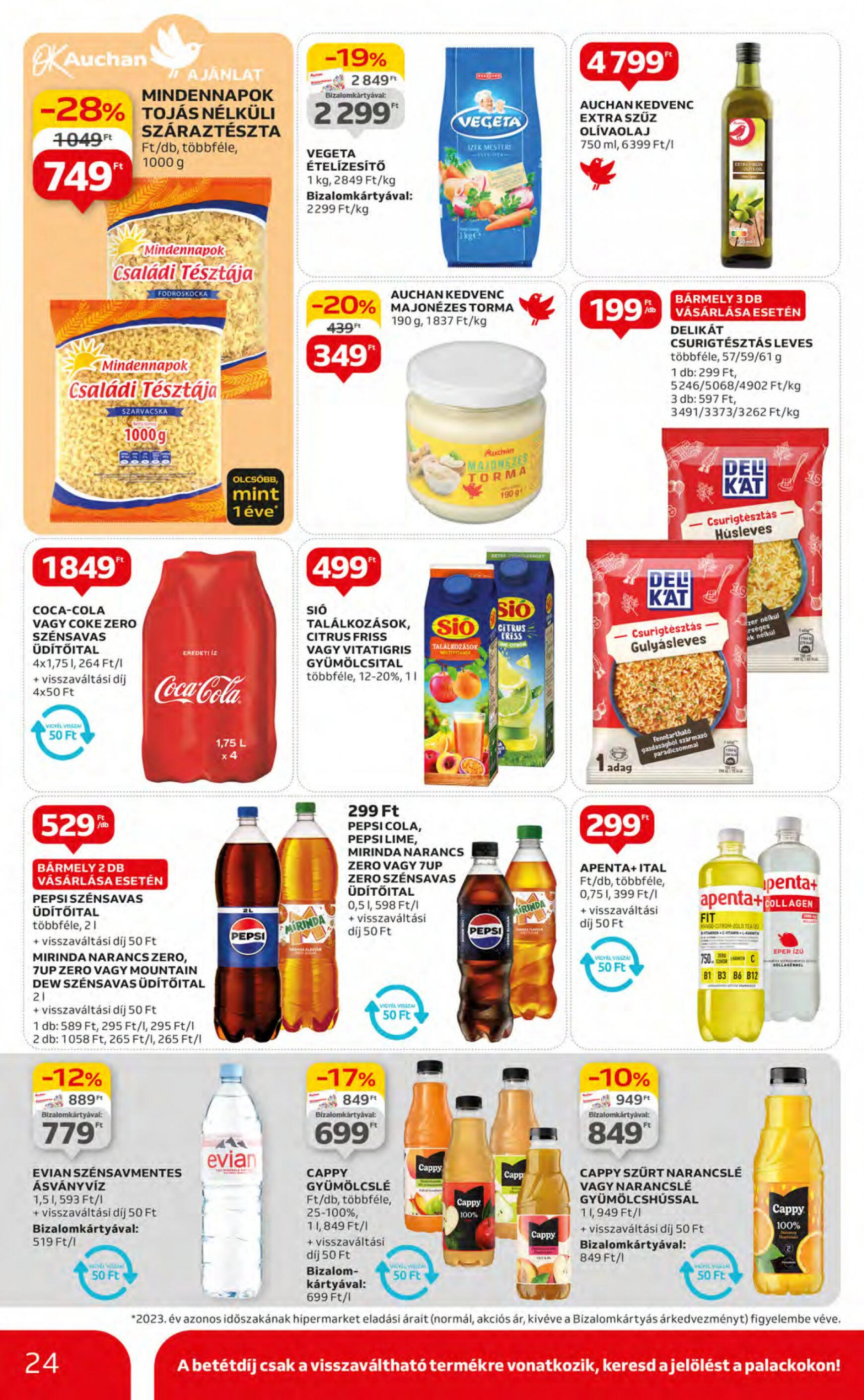 auchan - Aktuális újság Auchan 07.18. - 07.24. - page: 24