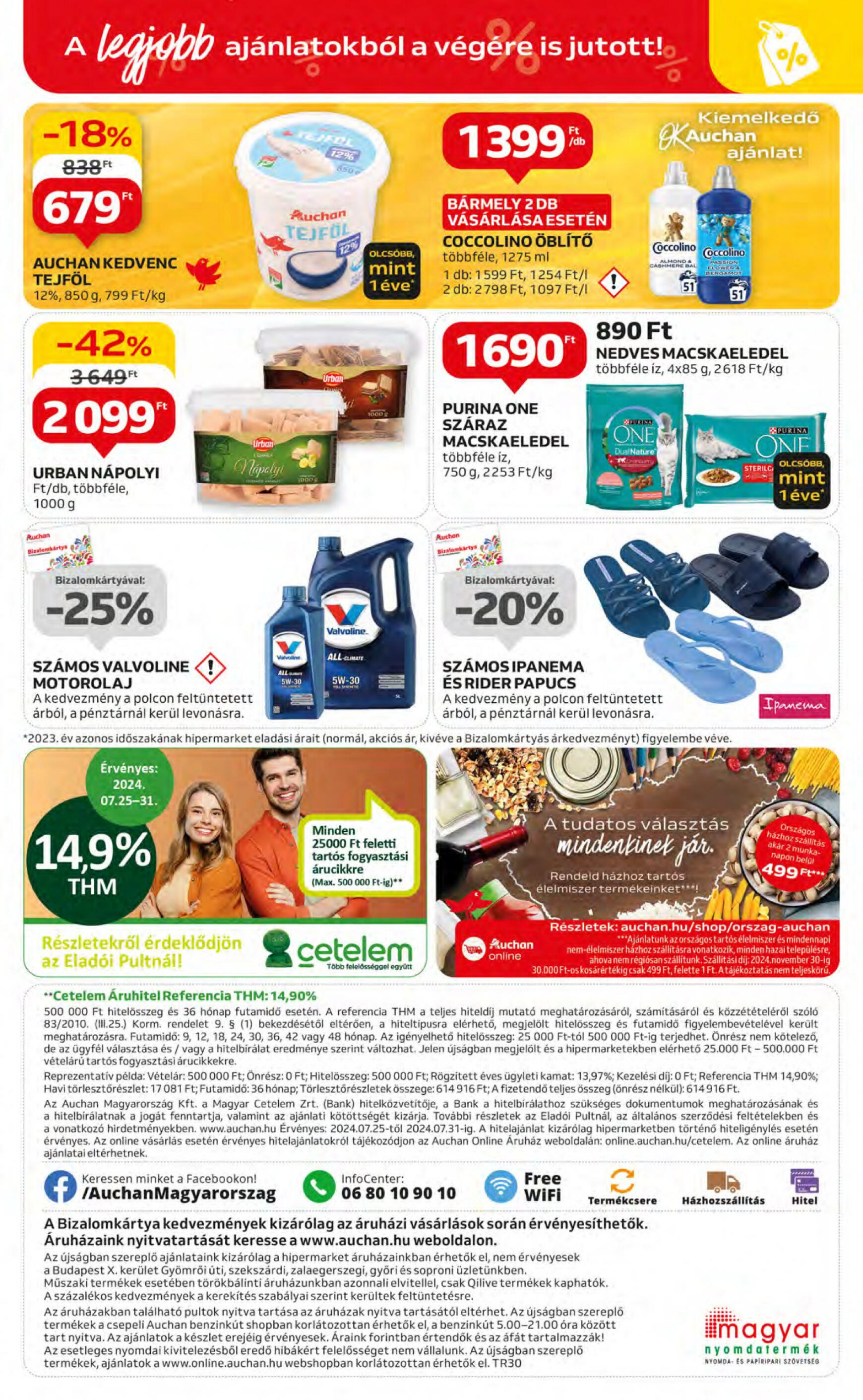 auchan - Aktuális újság Auchan 07.25. - 07.31. - page: 46