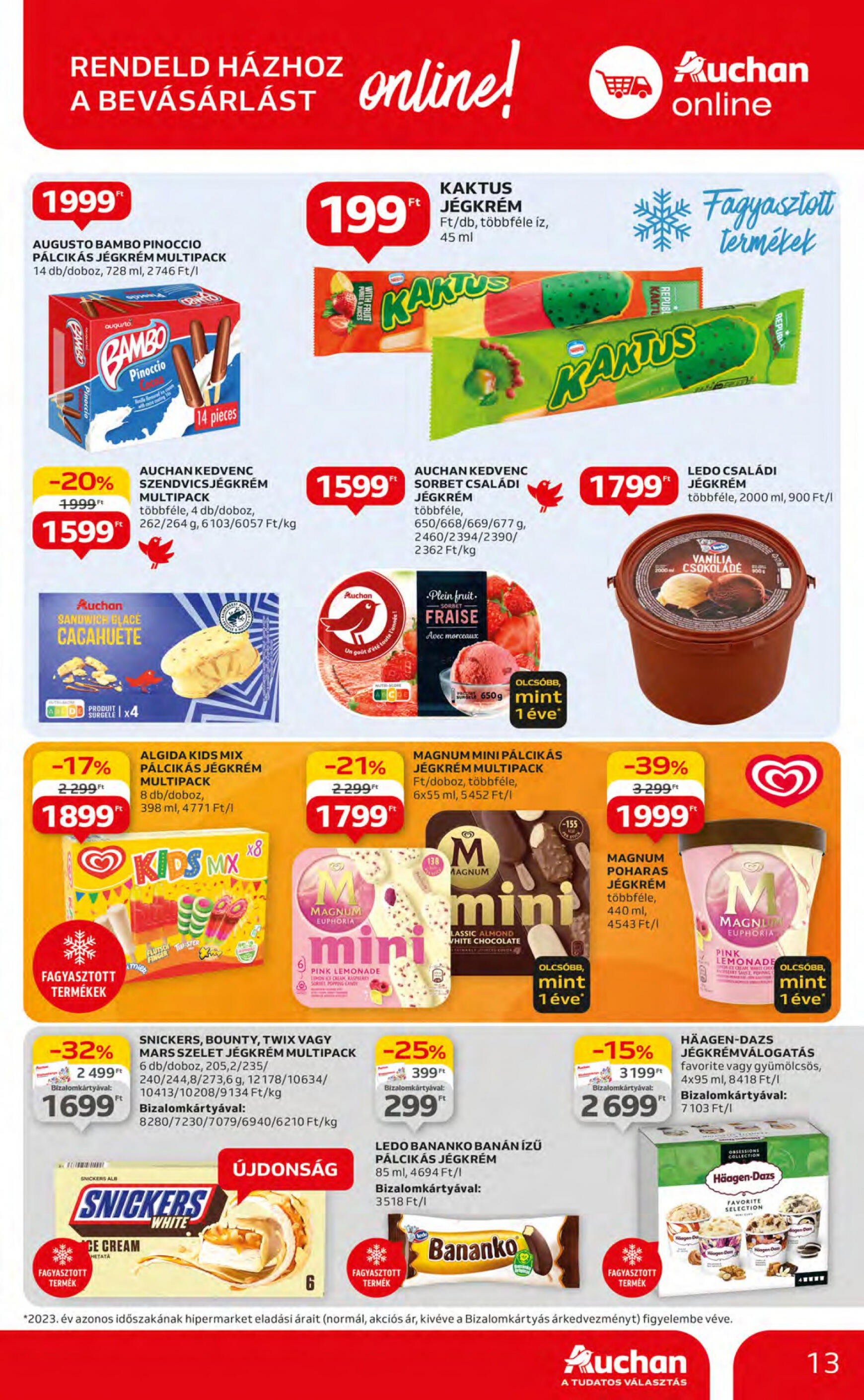 auchan - Aktuális újság Auchan 07.25. - 07.31. - page: 13