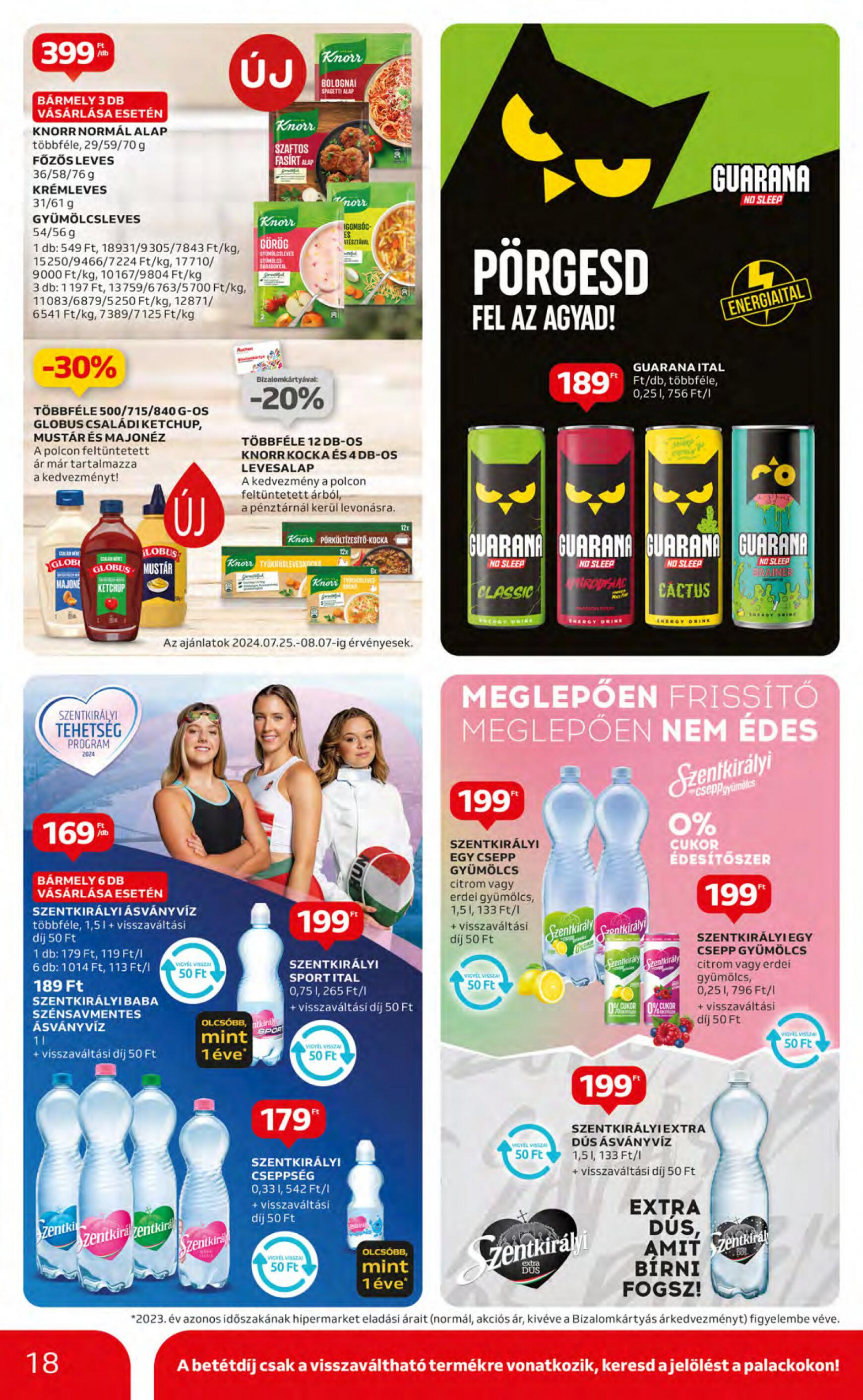 auchan - Aktuális újság Auchan 07.25. - 07.31. - page: 18