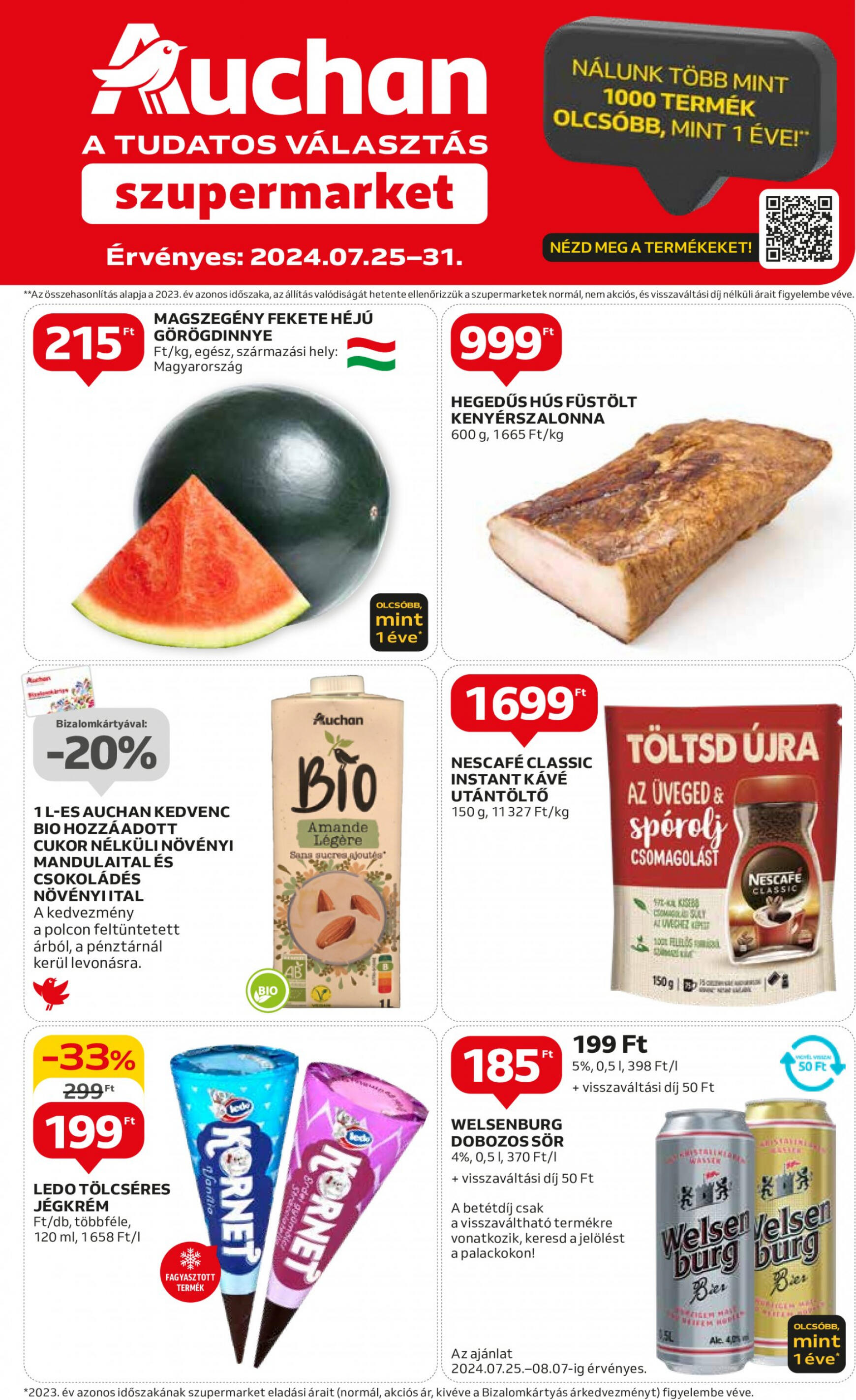 auchan - Aktuális újság Auchan szupermarket 07.25. - 07.31.