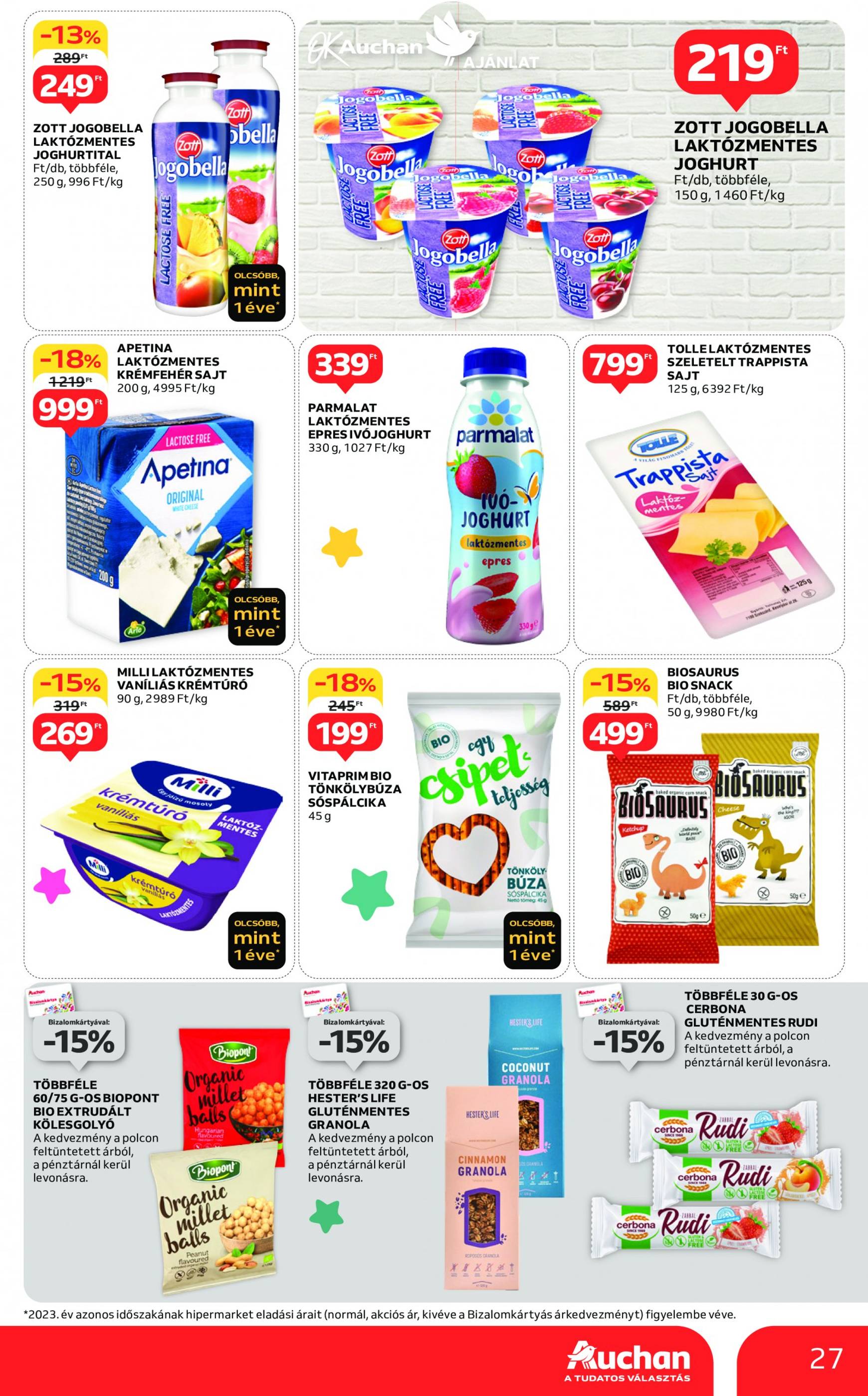 auchan - Aktuális újság Auchan 09.05. - 09.11. - page: 27