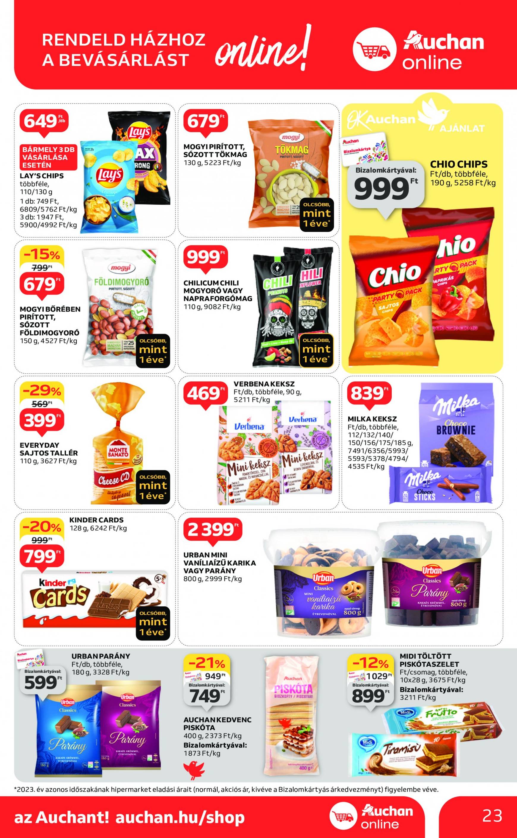 auchan - Aktuális újság Auchan 09.05. - 09.11. - page: 23