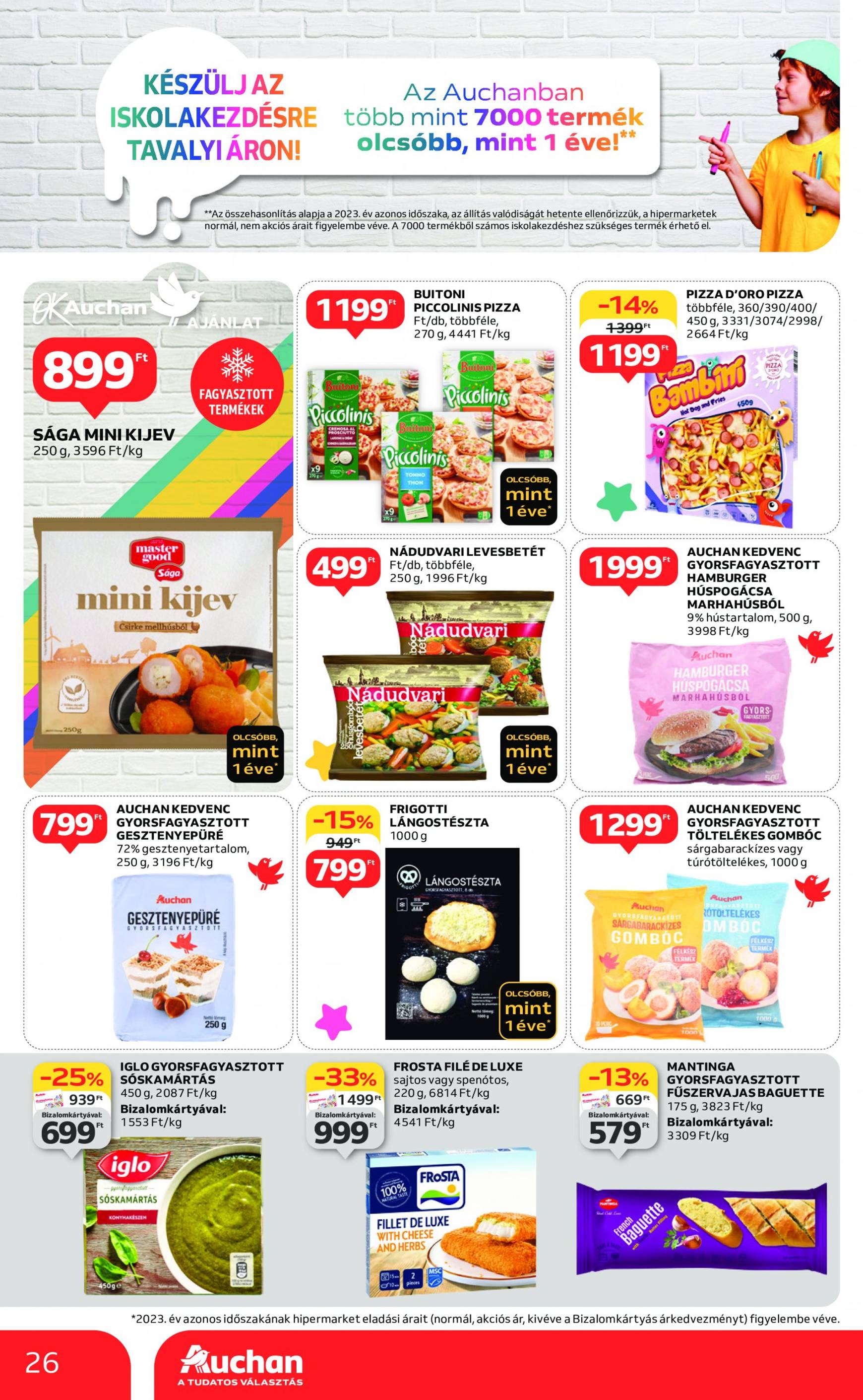 auchan - Aktuális újság Auchan 09.05. - 09.11. - page: 26