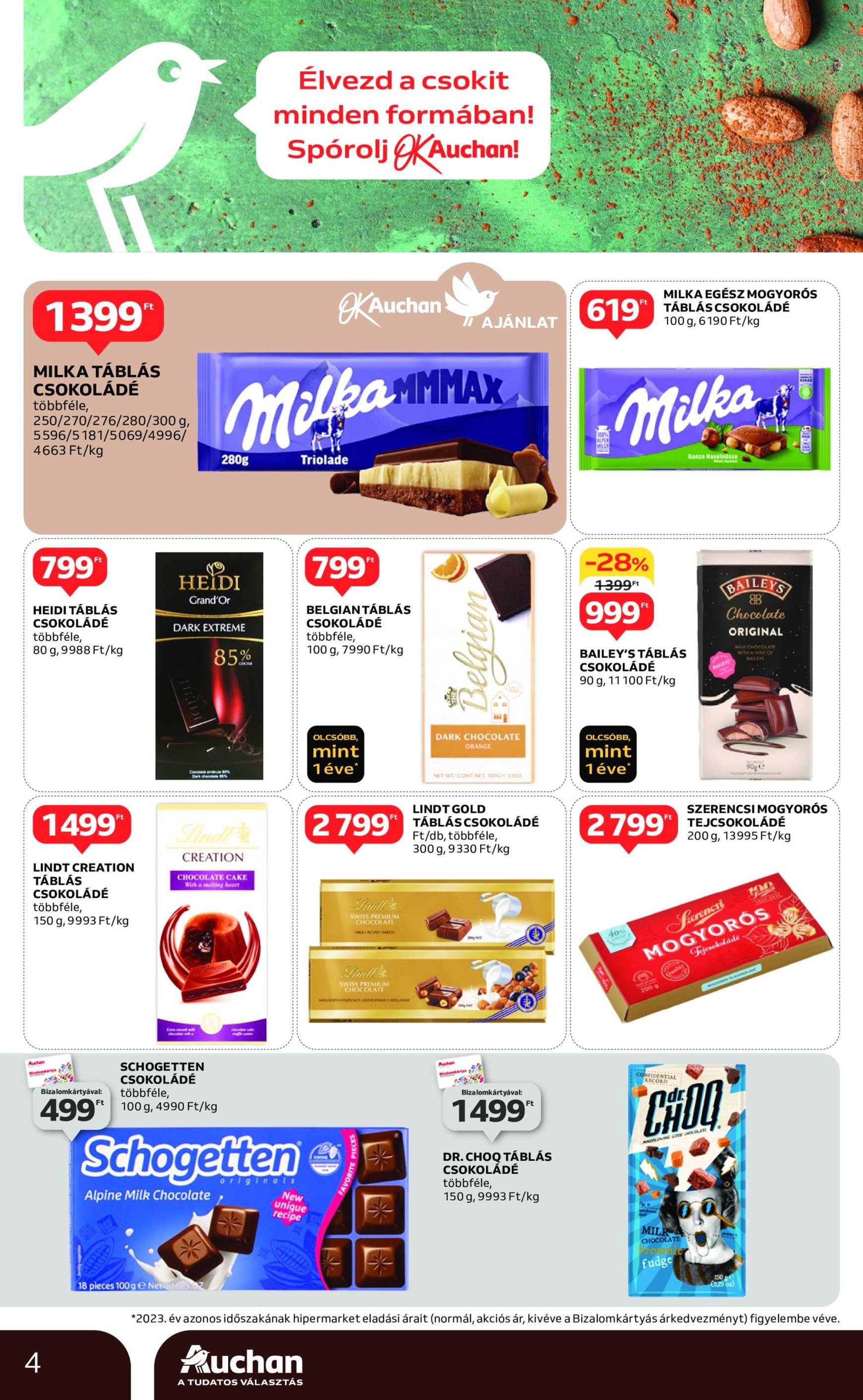 auchan - Auchan - 2 hetes ajánlataink akciós újság érvényes 10.10. - 10.22. - page: 4