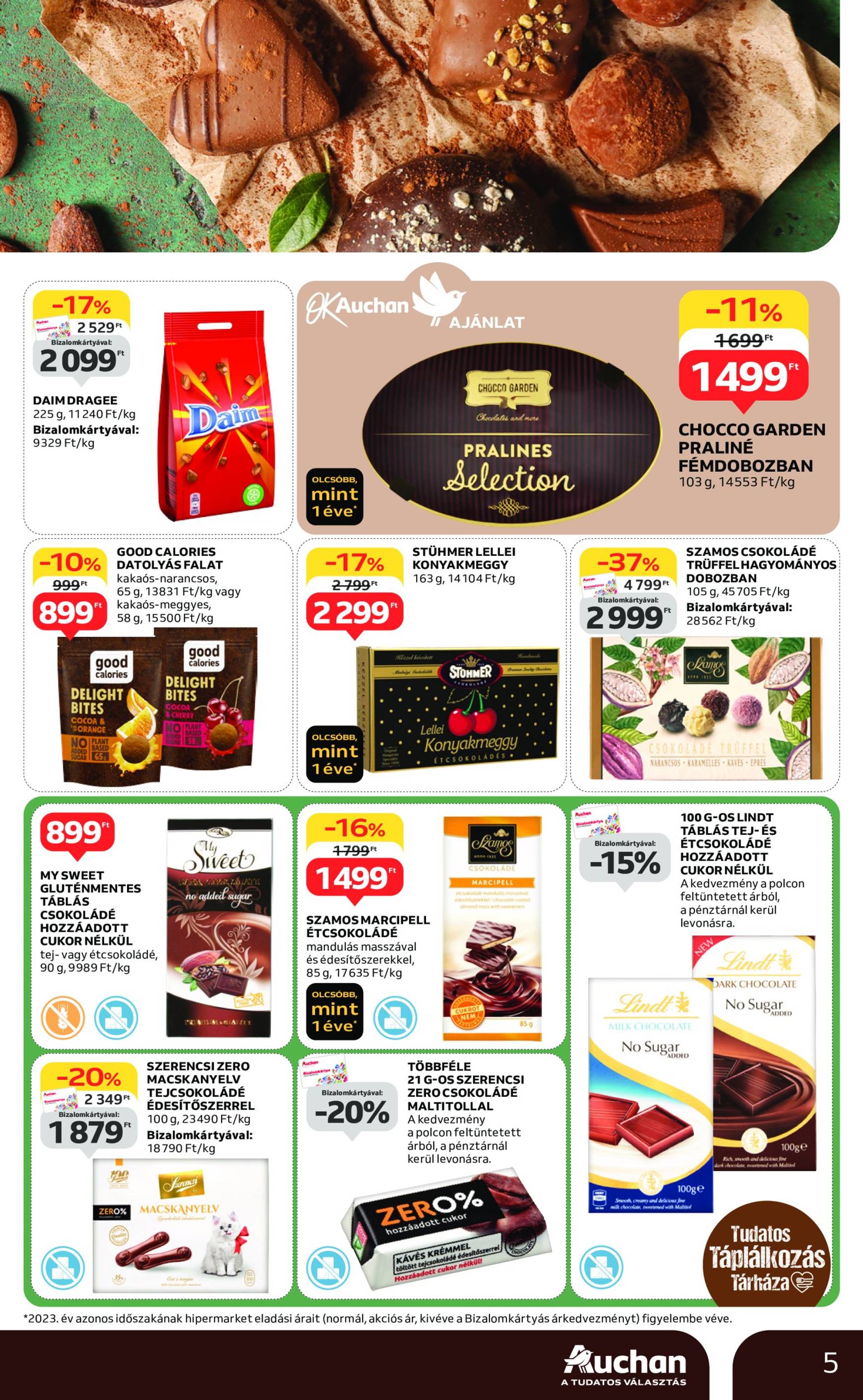 auchan - Auchan - 2 hetes ajánlataink akciós újság érvényes 10.10. - 10.22. - page: 5