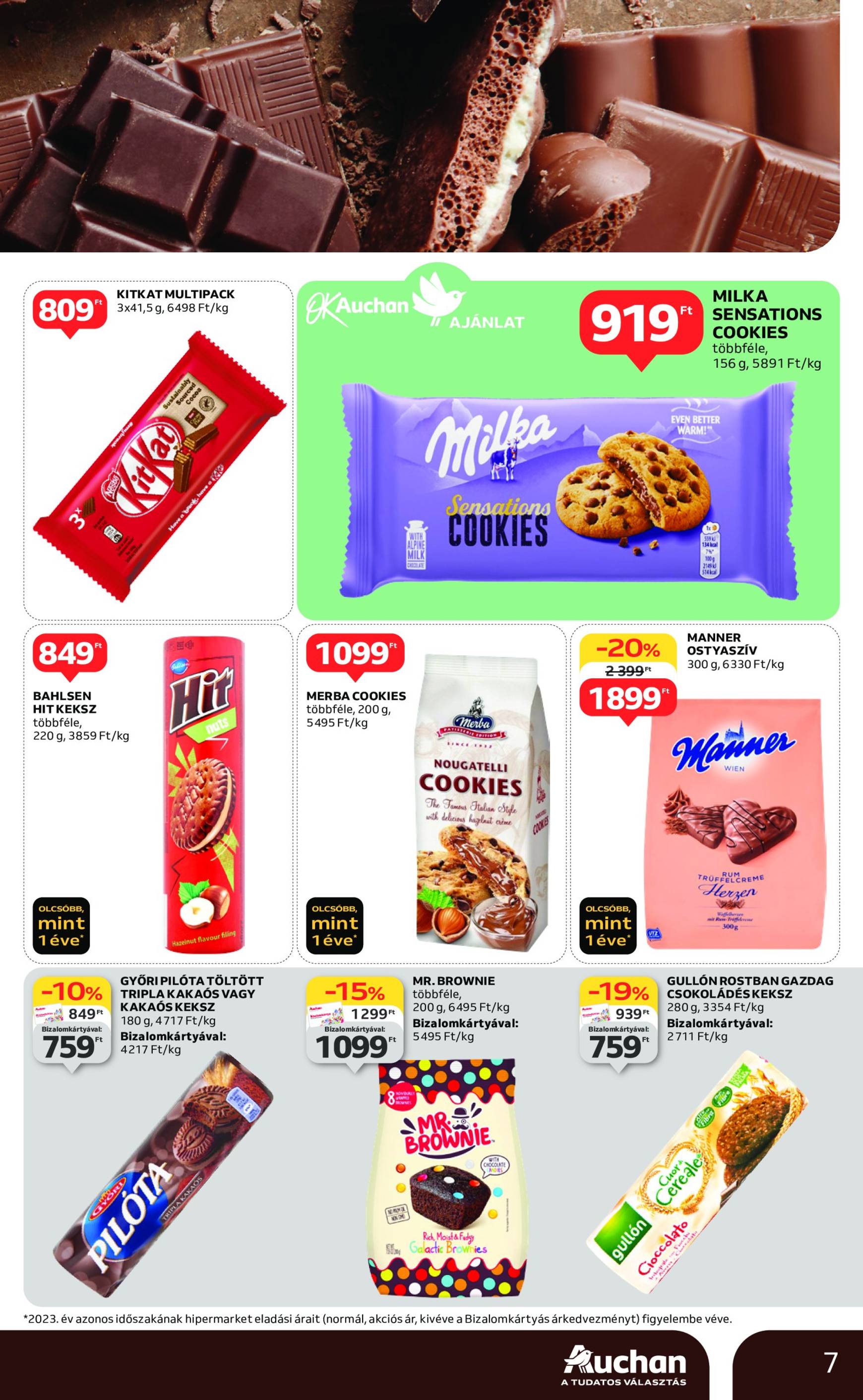 auchan - Auchan - 2 hetes ajánlataink akciós újság érvényes 10.10. - 10.22. - page: 7