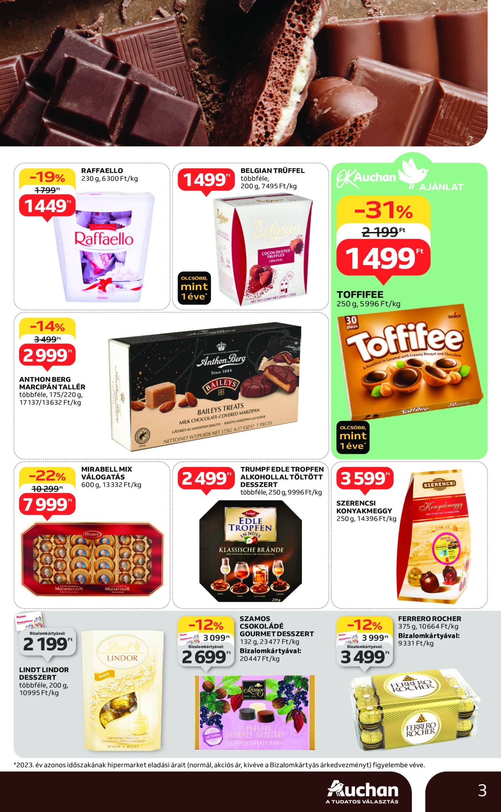 auchan - Auchan - 2 hetes ajánlataink akciós újság érvényes 10.10. - 10.22. - page: 3