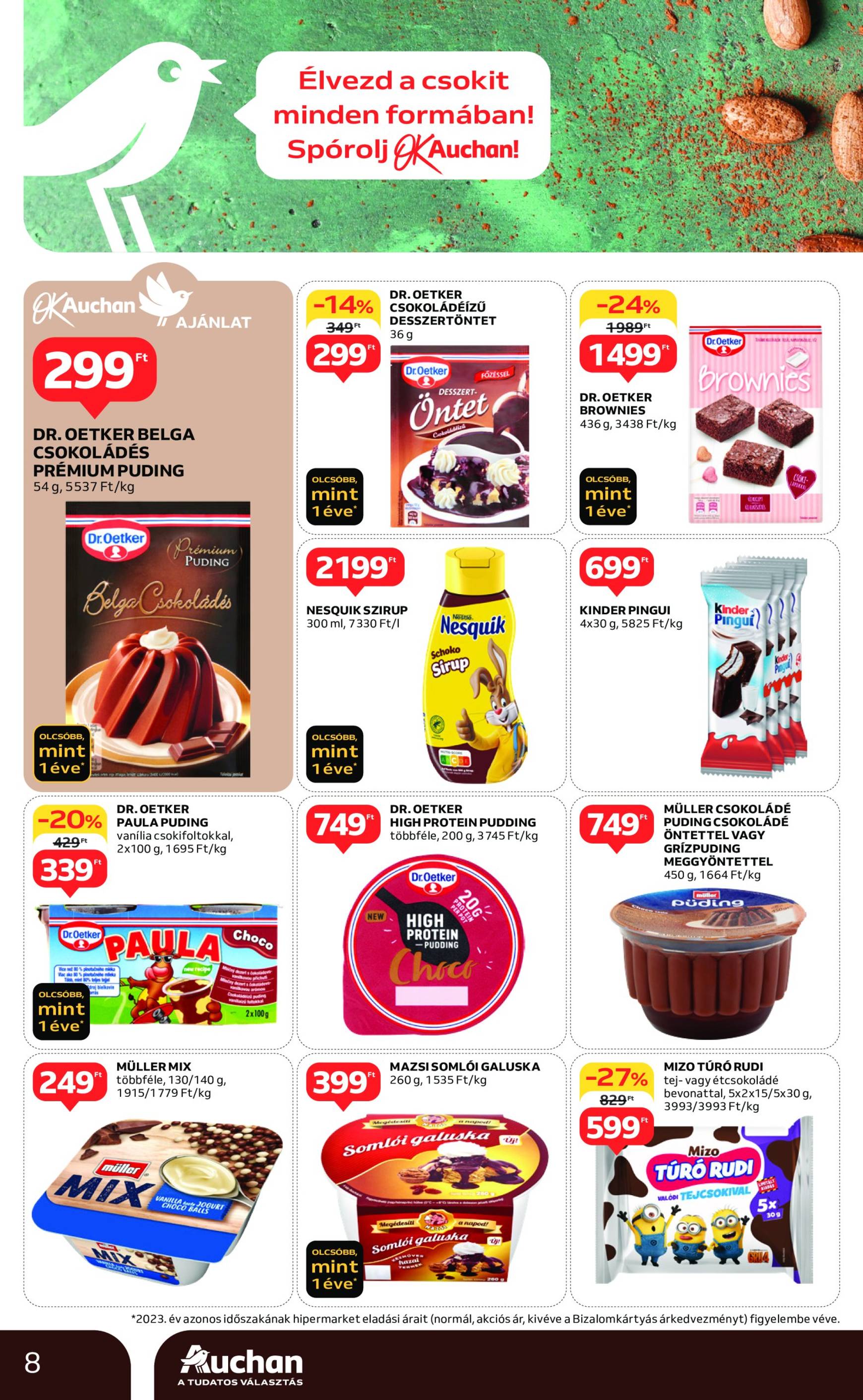 auchan - Auchan - 2 hetes ajánlataink akciós újság érvényes 10.10. - 10.22. - page: 8