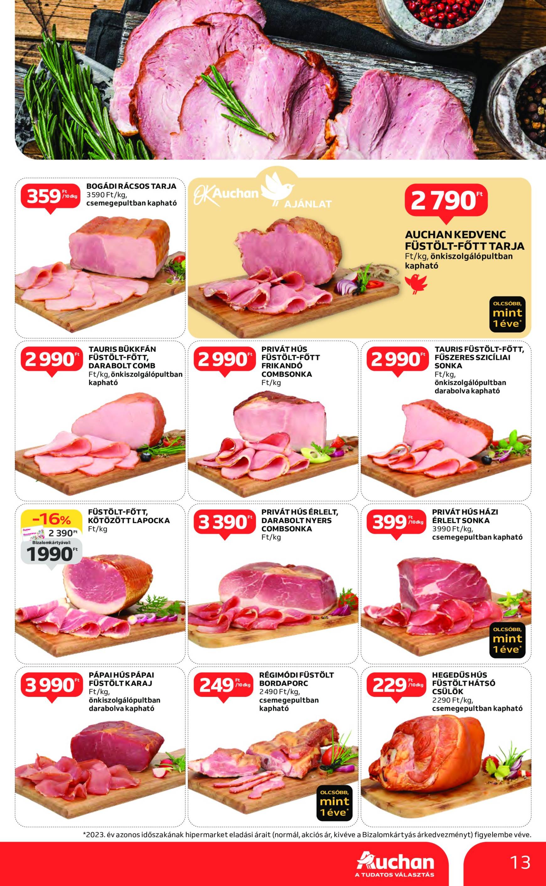 auchan - Auchan akciós újság érvényes 10.10. - 10.16. - page: 13