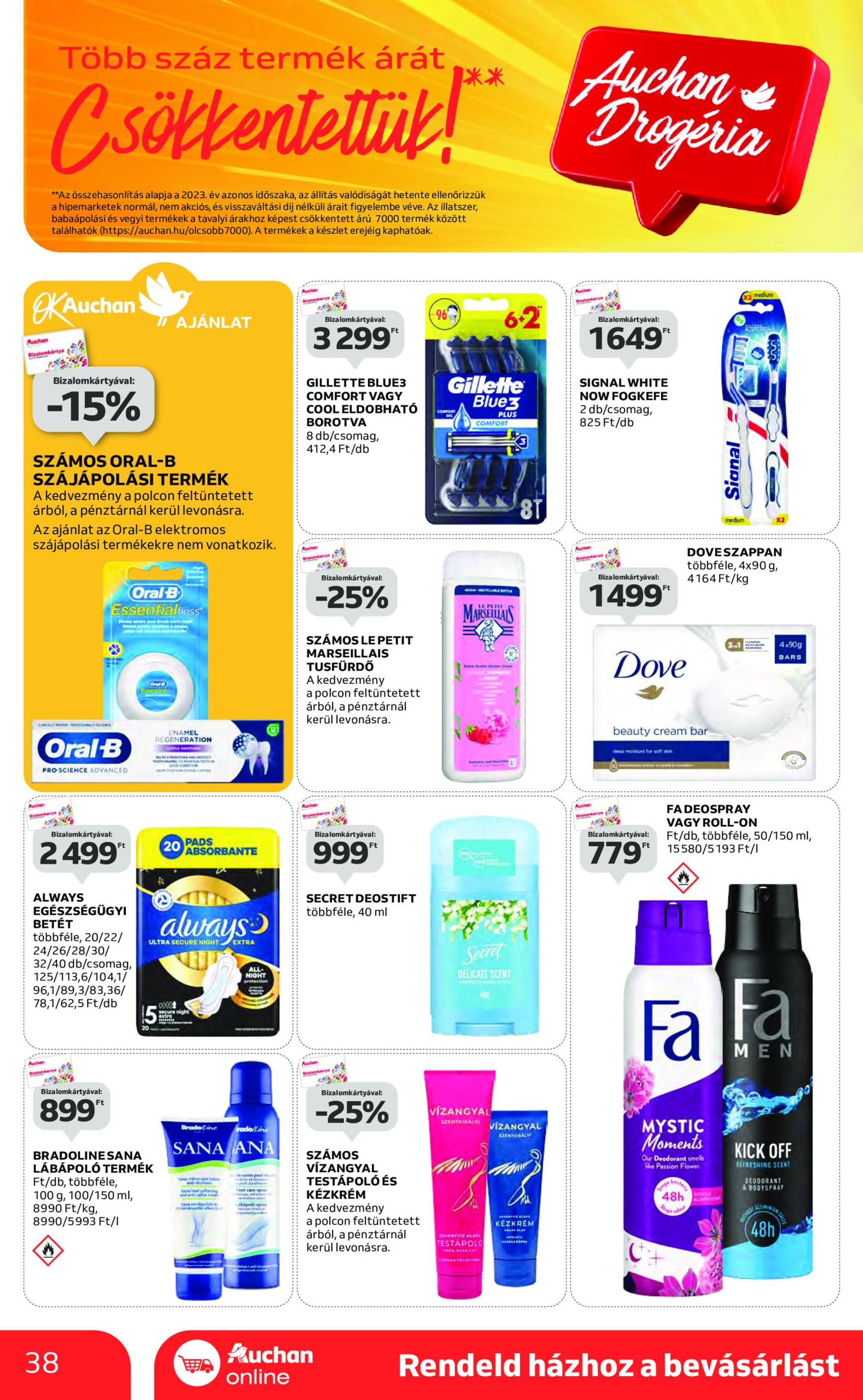 auchan - Auchan akciós újság érvényes 10.10. - 10.16. - page: 38