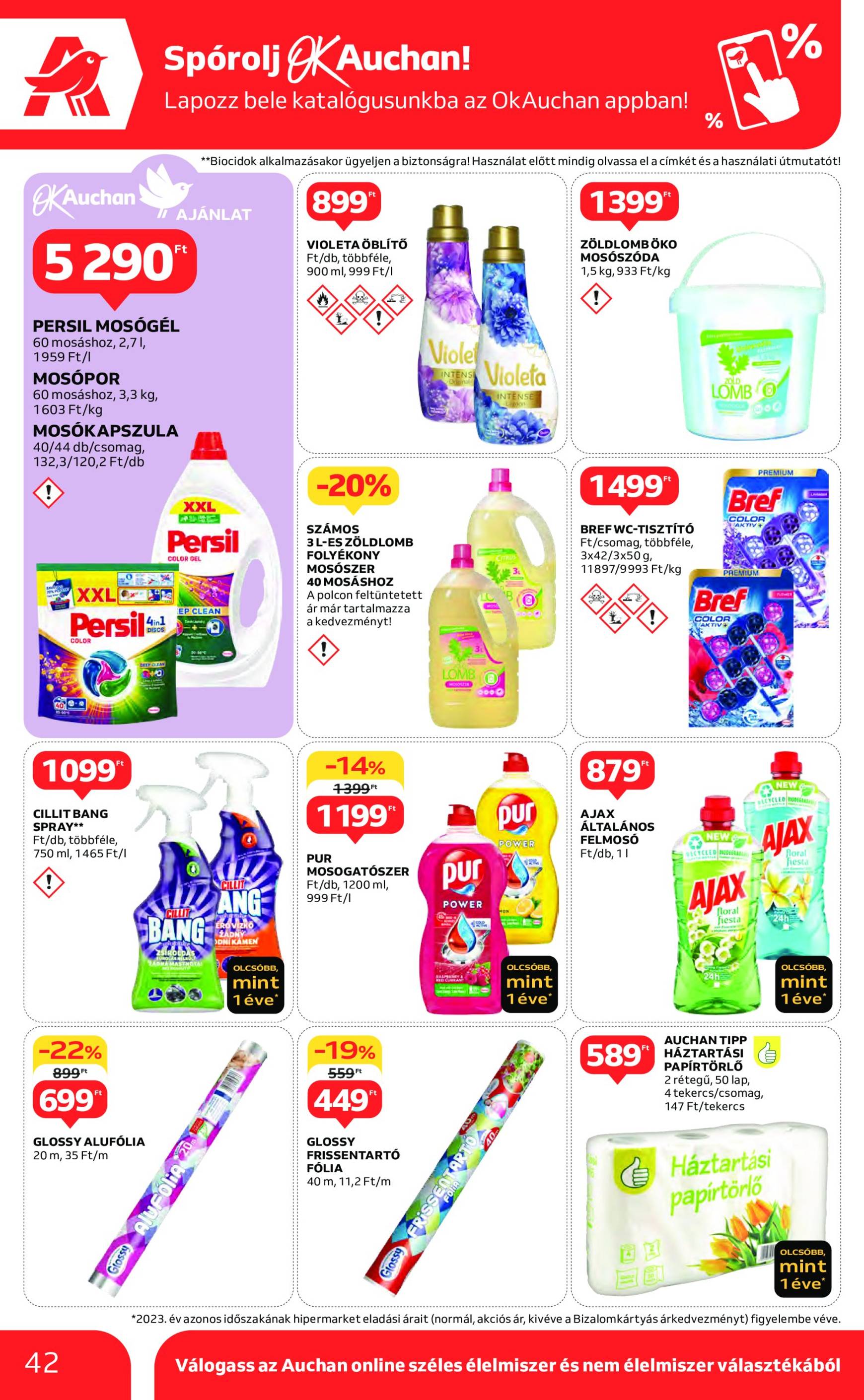 auchan - Auchan akciós újság érvényes 10.10. - 10.16. - page: 42