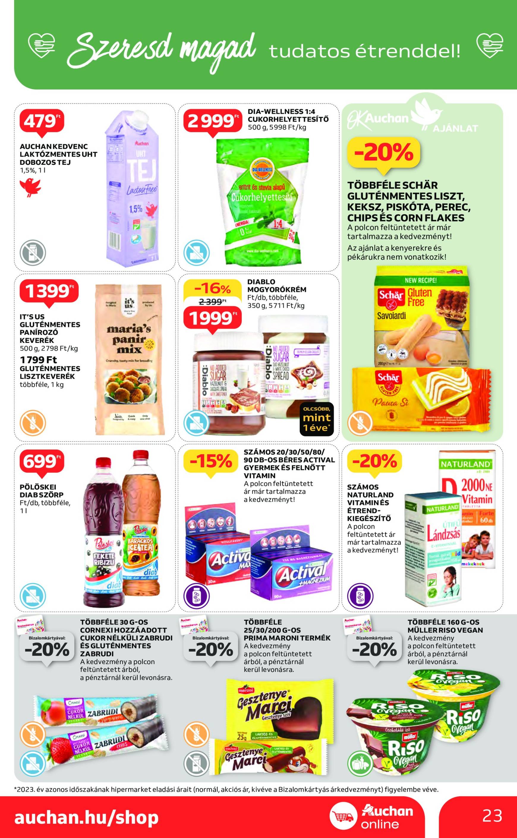 auchan - Auchan akciós újság érvényes 10.10. - 10.16. - page: 23