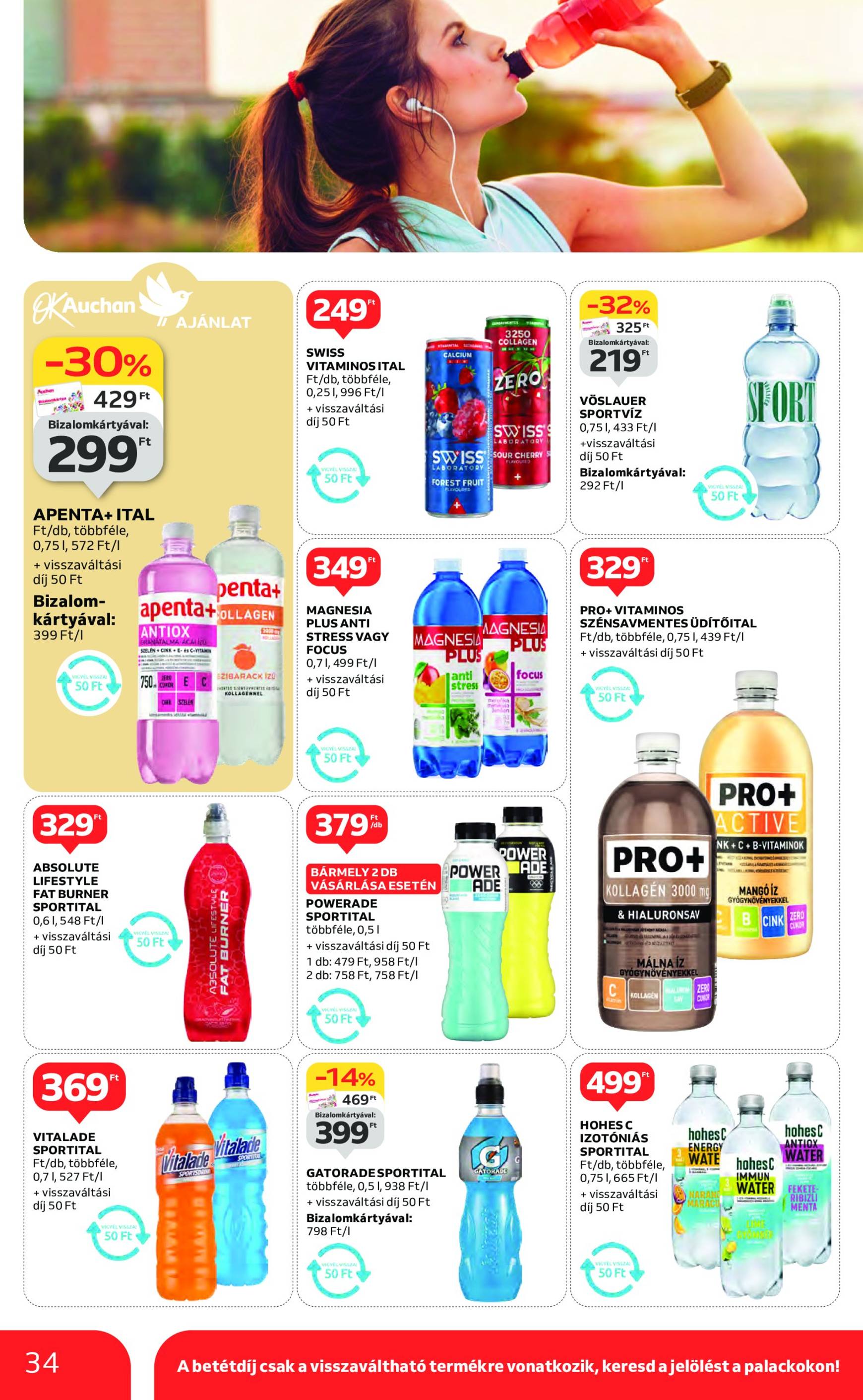 auchan - Auchan akciós újság érvényes 10.10. - 10.16. - page: 34