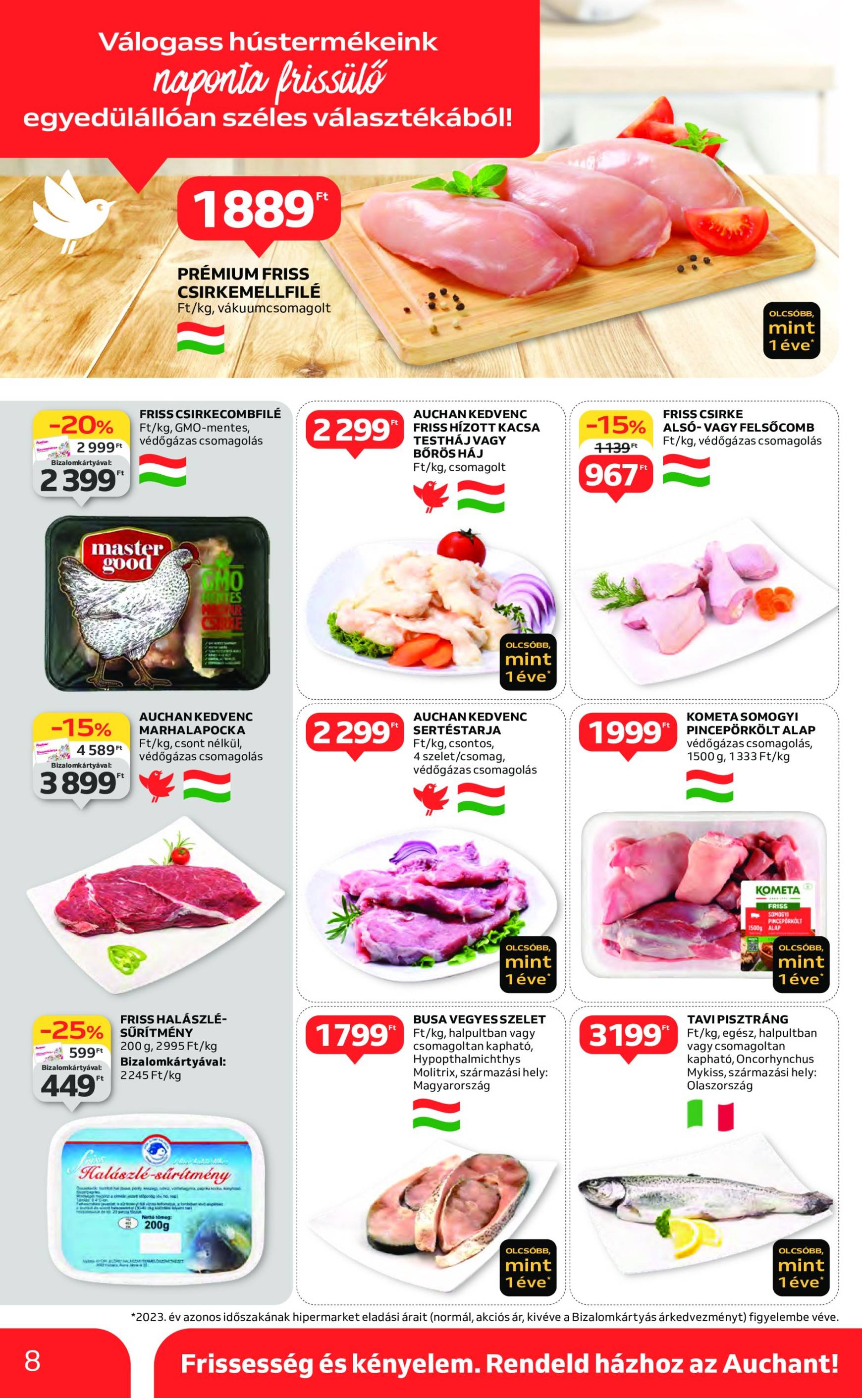 auchan - Auchan akciós újság érvényes 10.10. - 10.16. - page: 8