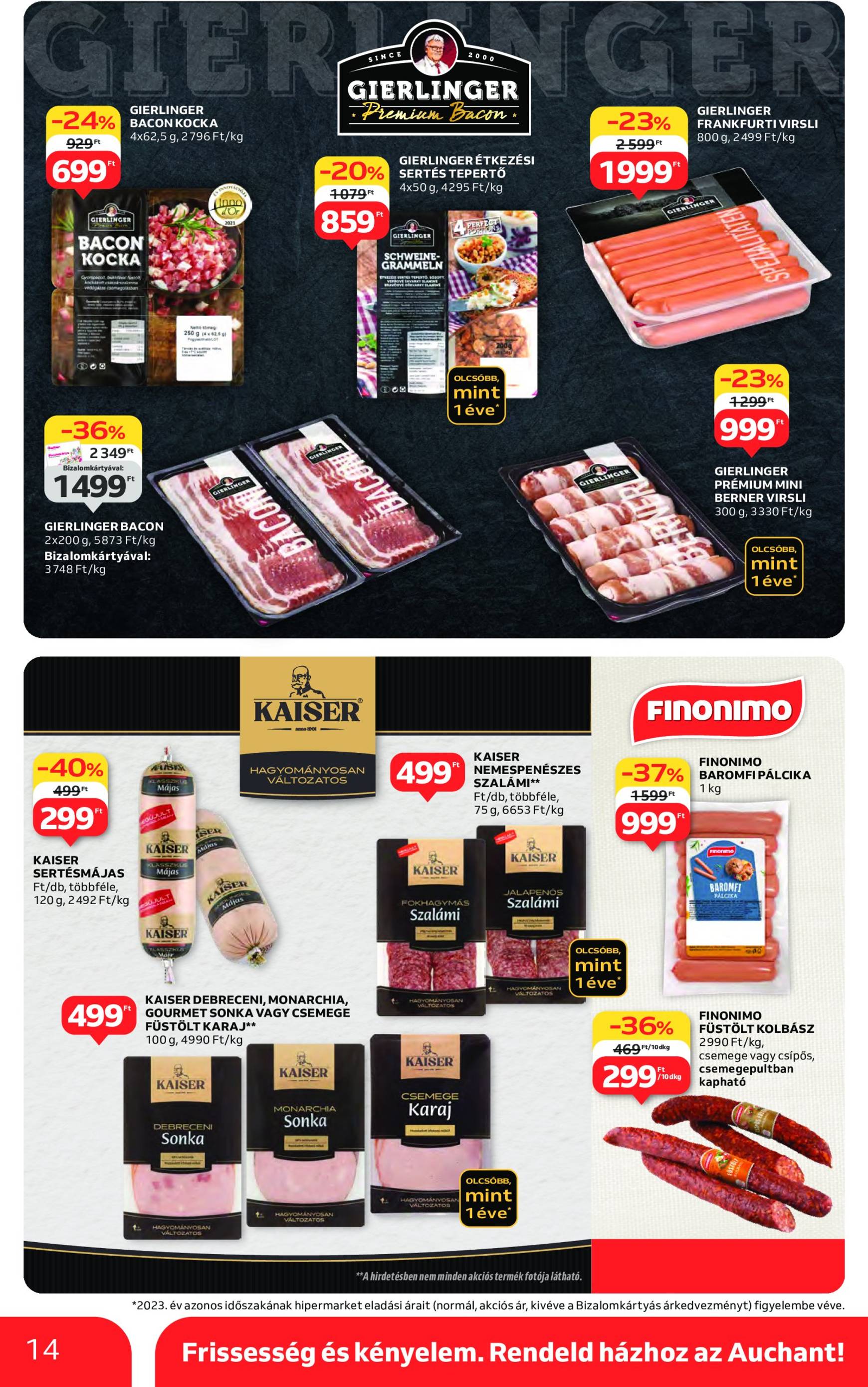 auchan - Auchan akciós újság érvényes 10.10. - 10.16. - page: 14