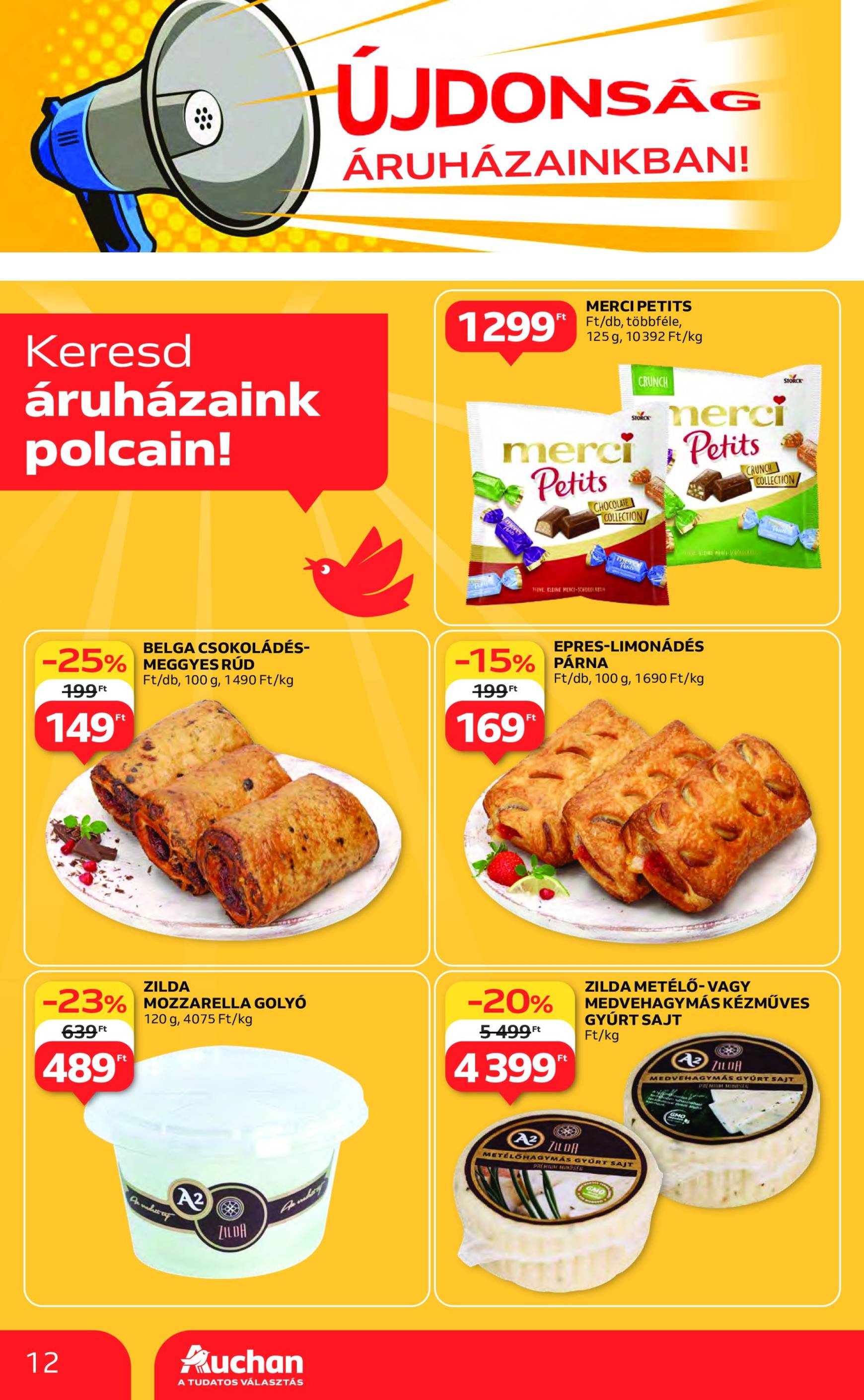 auchan - Auchan akciós újság érvényes 10.10. - 10.16. - page: 12