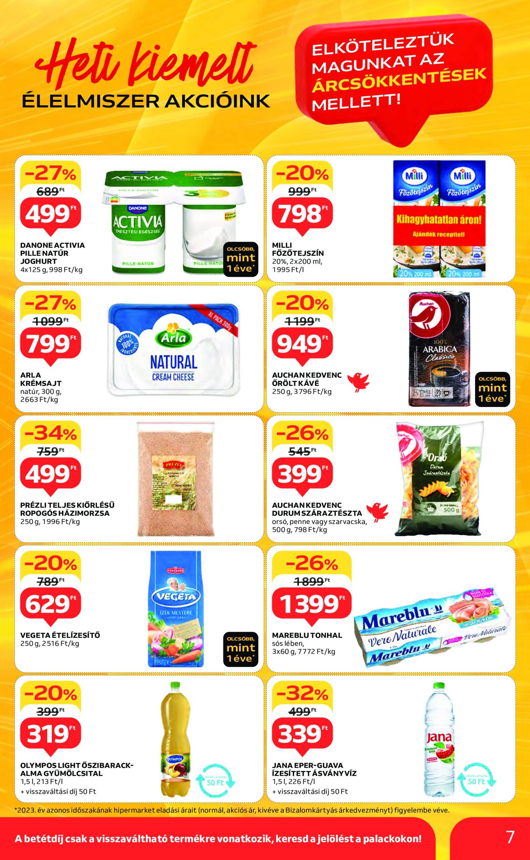 auchan - Auchan akciós újság érvényes 10.10. - 10.16. - page: 7