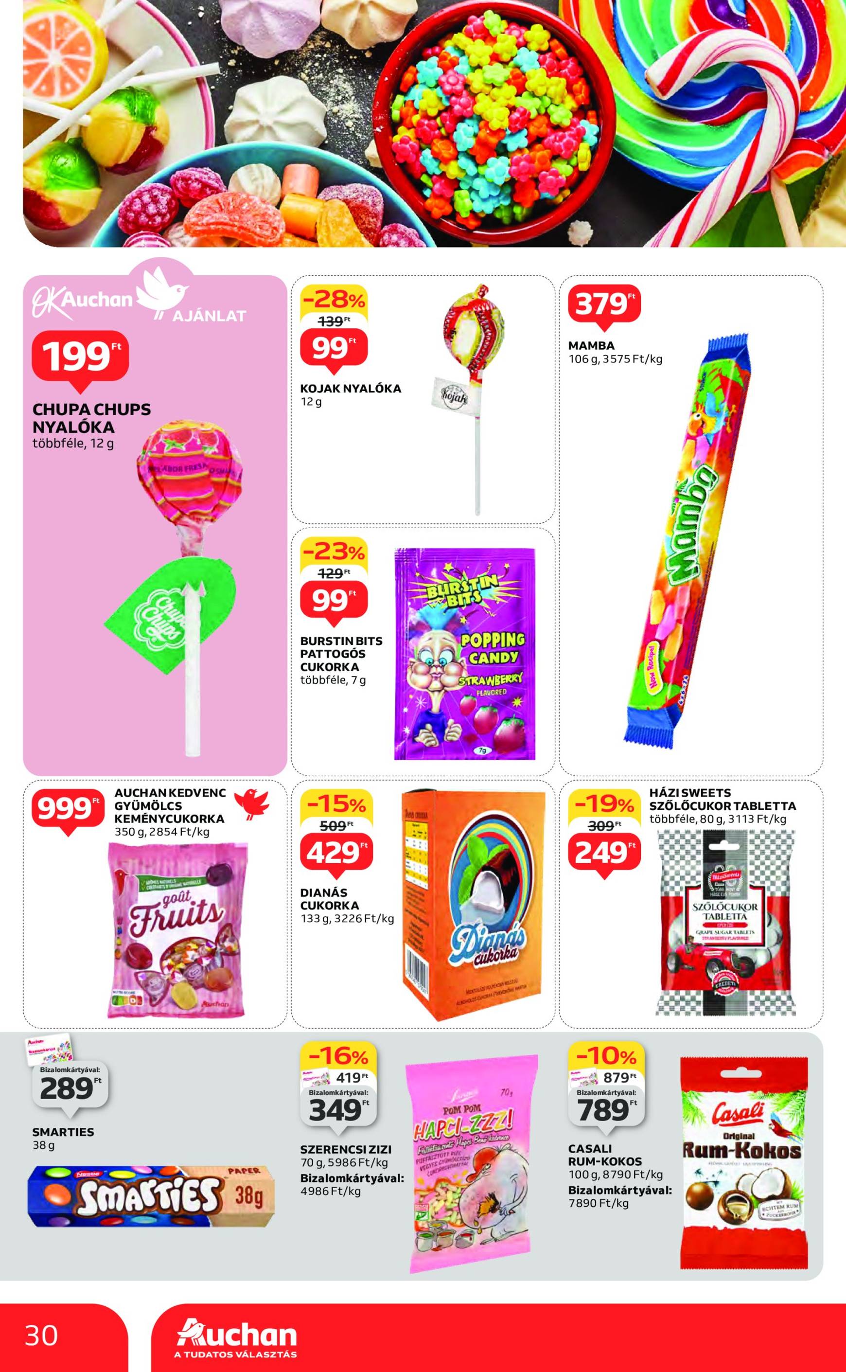 auchan - Auchan akciós újság érvényes 10.10. - 10.16. - page: 30