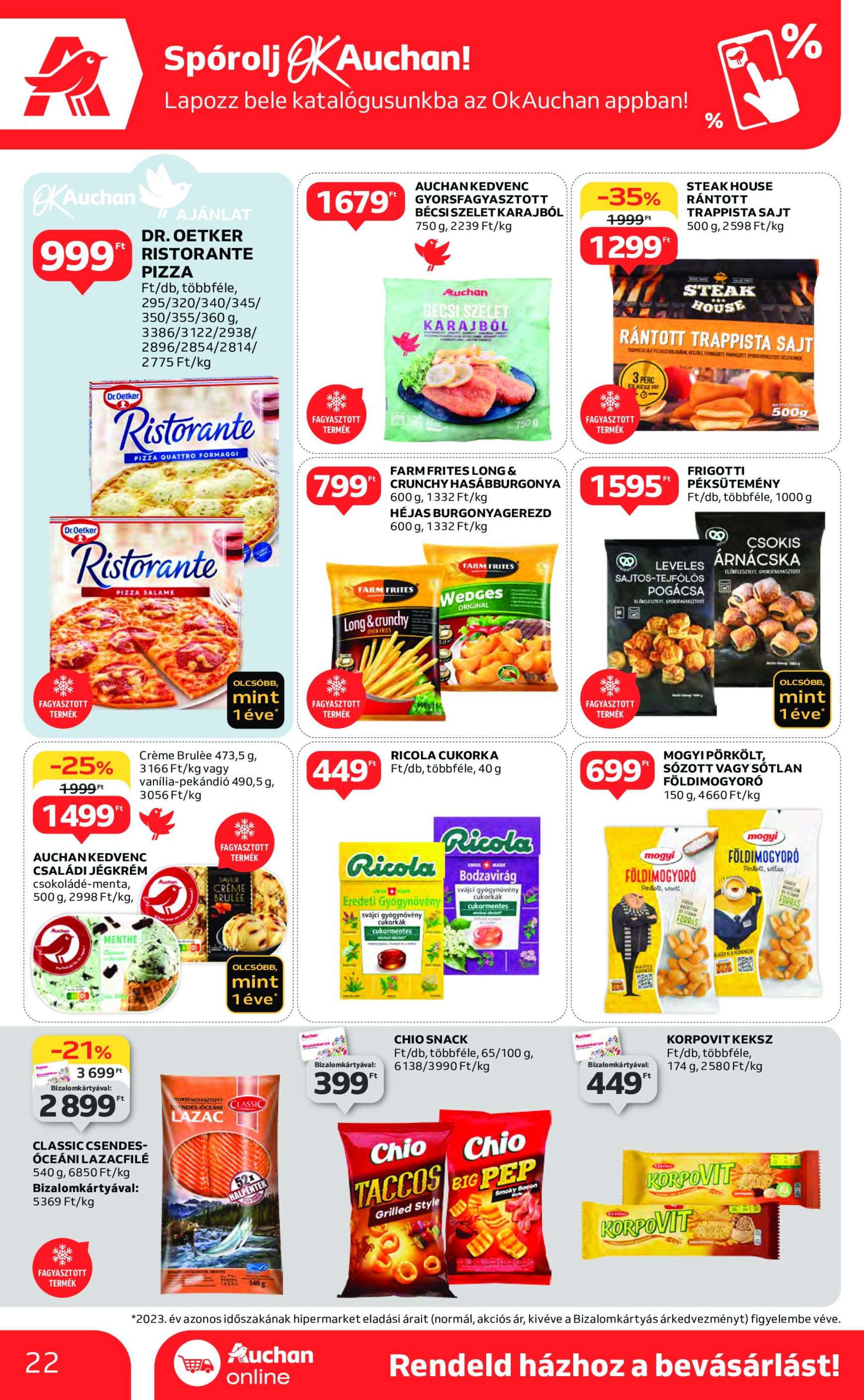 auchan - Auchan akciós újság érvényes 10.10. - 10.16. - page: 22