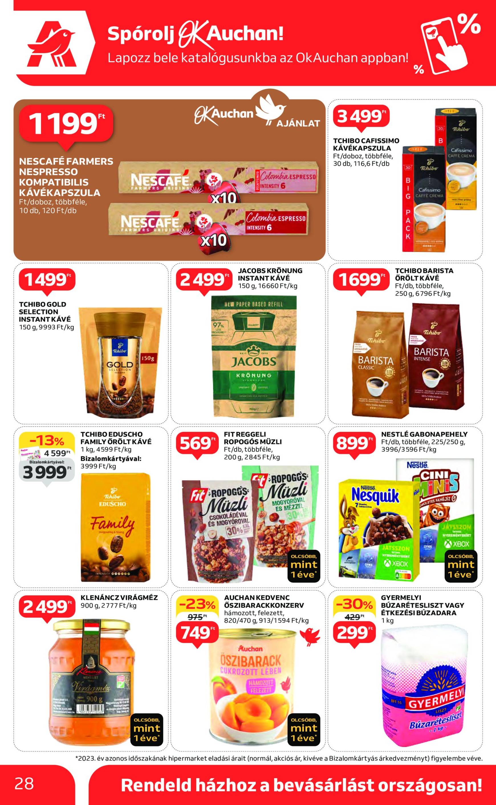 auchan - Auchan akciós újság érvényes 10.10. - 10.16. - page: 28