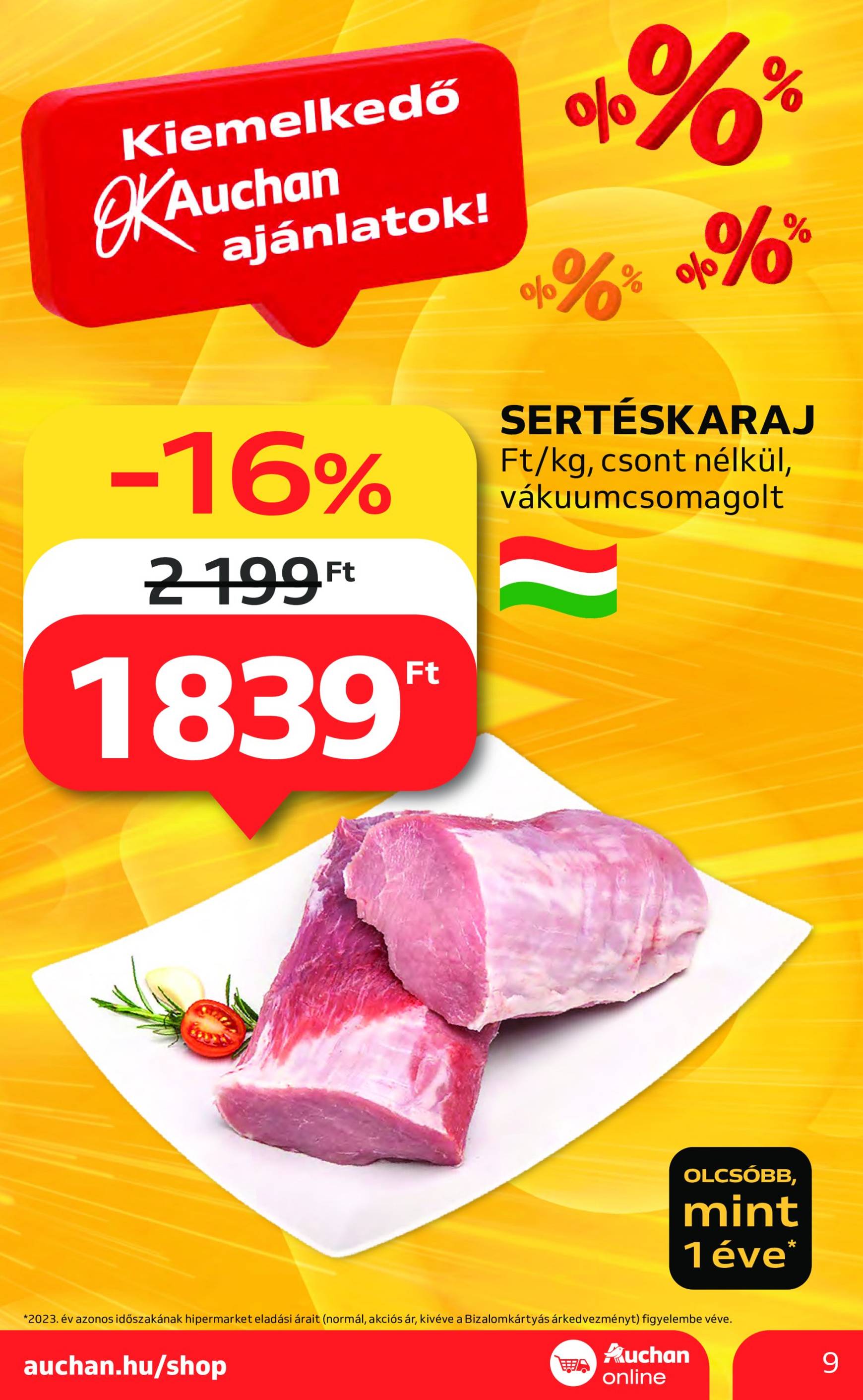 auchan - Auchan akciós újság érvényes 10.10. - 10.16. - page: 9