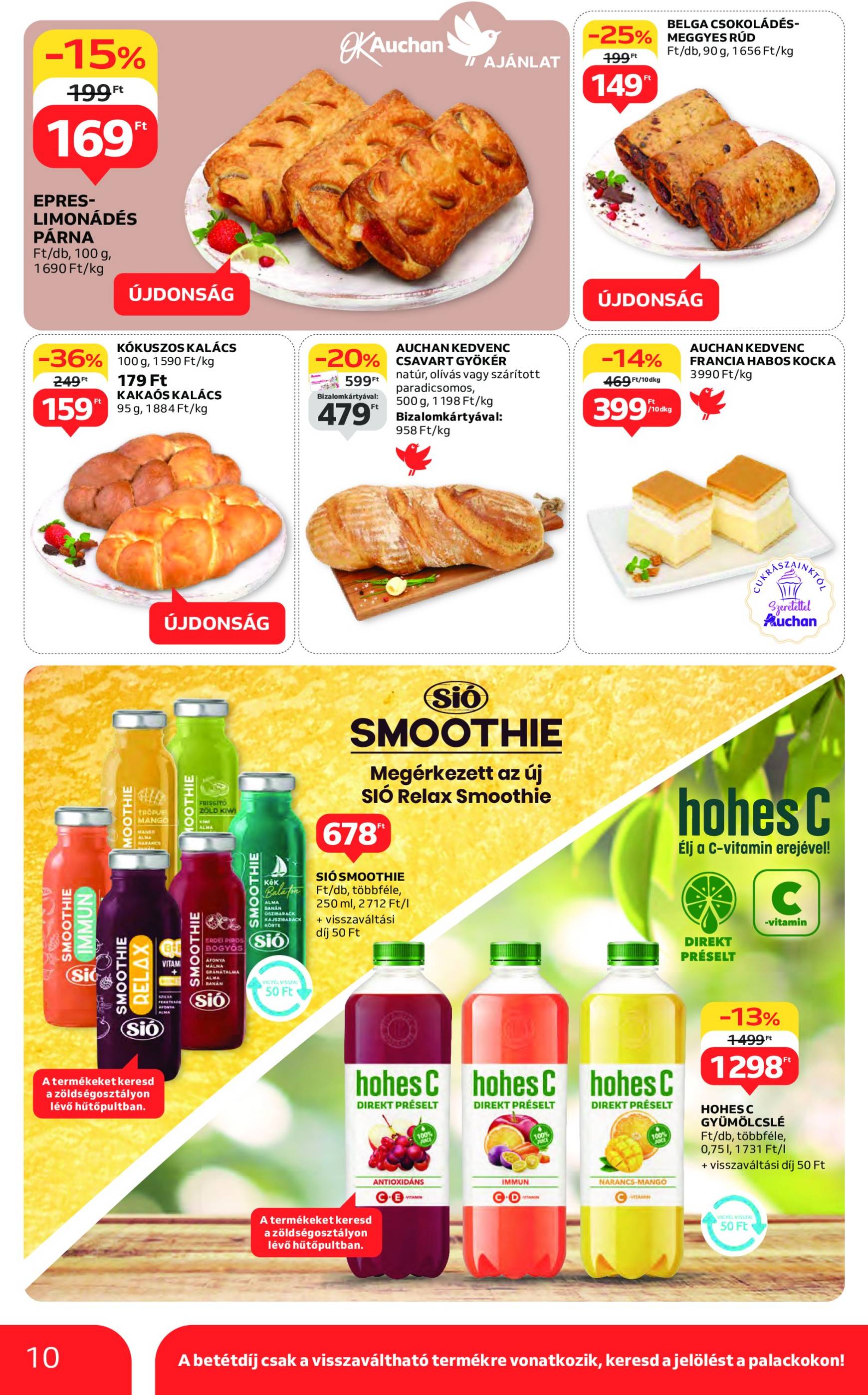 auchan - Auchan akciós újság érvényes 10.10. - 10.16. - page: 10