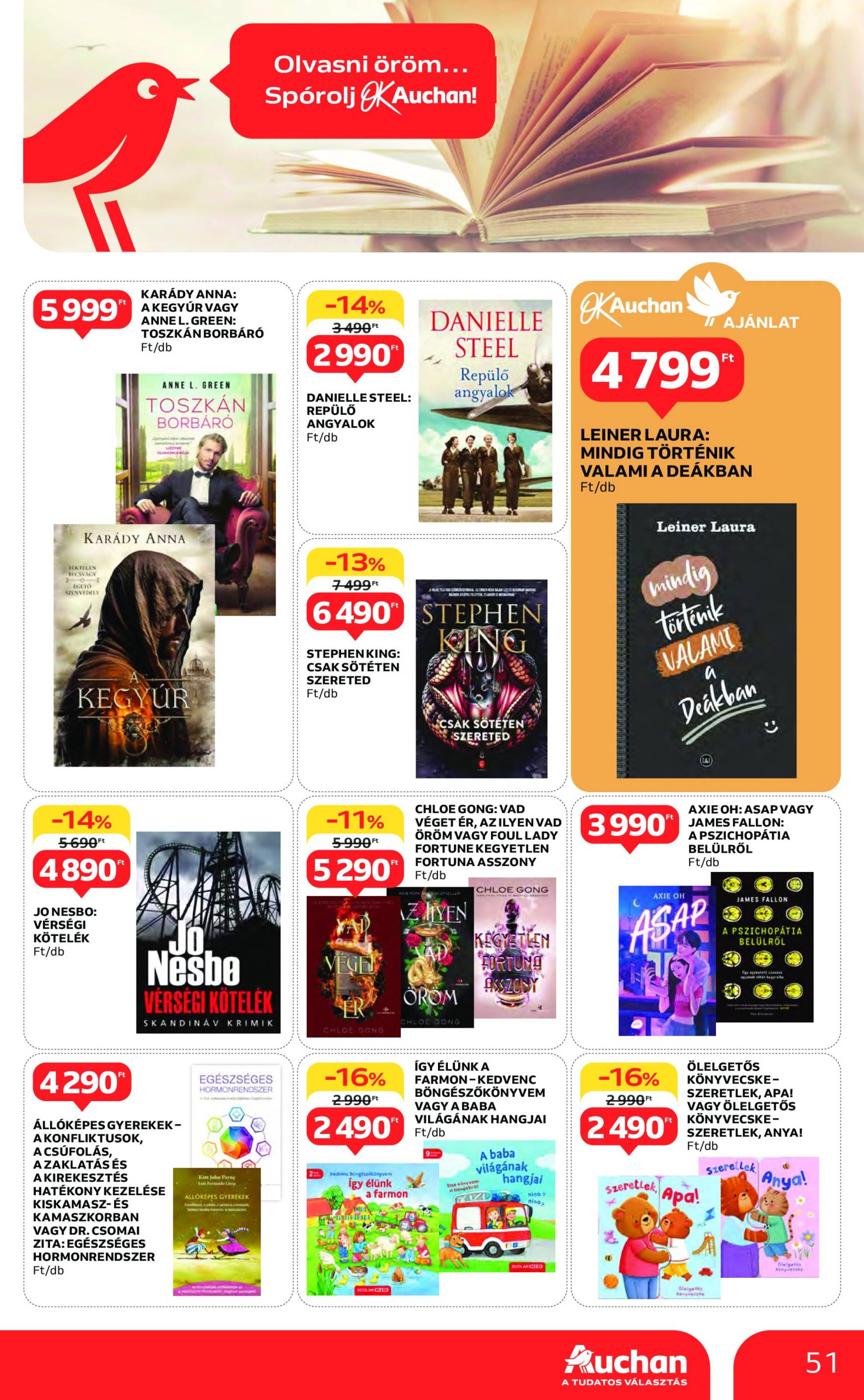 auchan - Auchan akciós újság érvényes 10.10. - 10.16. - page: 51