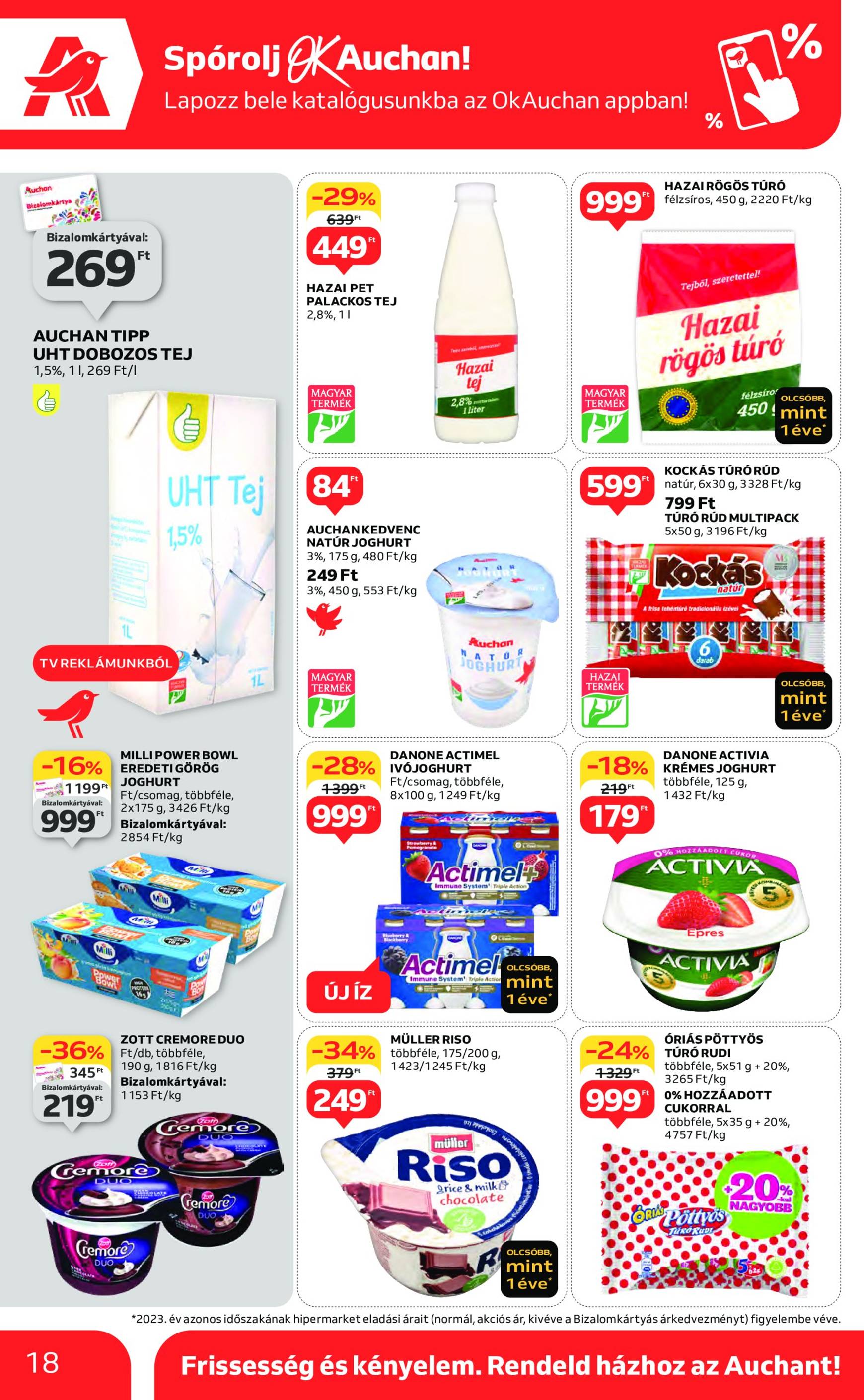 auchan - Auchan akciós újság érvényes 10.10. - 10.16. - page: 18