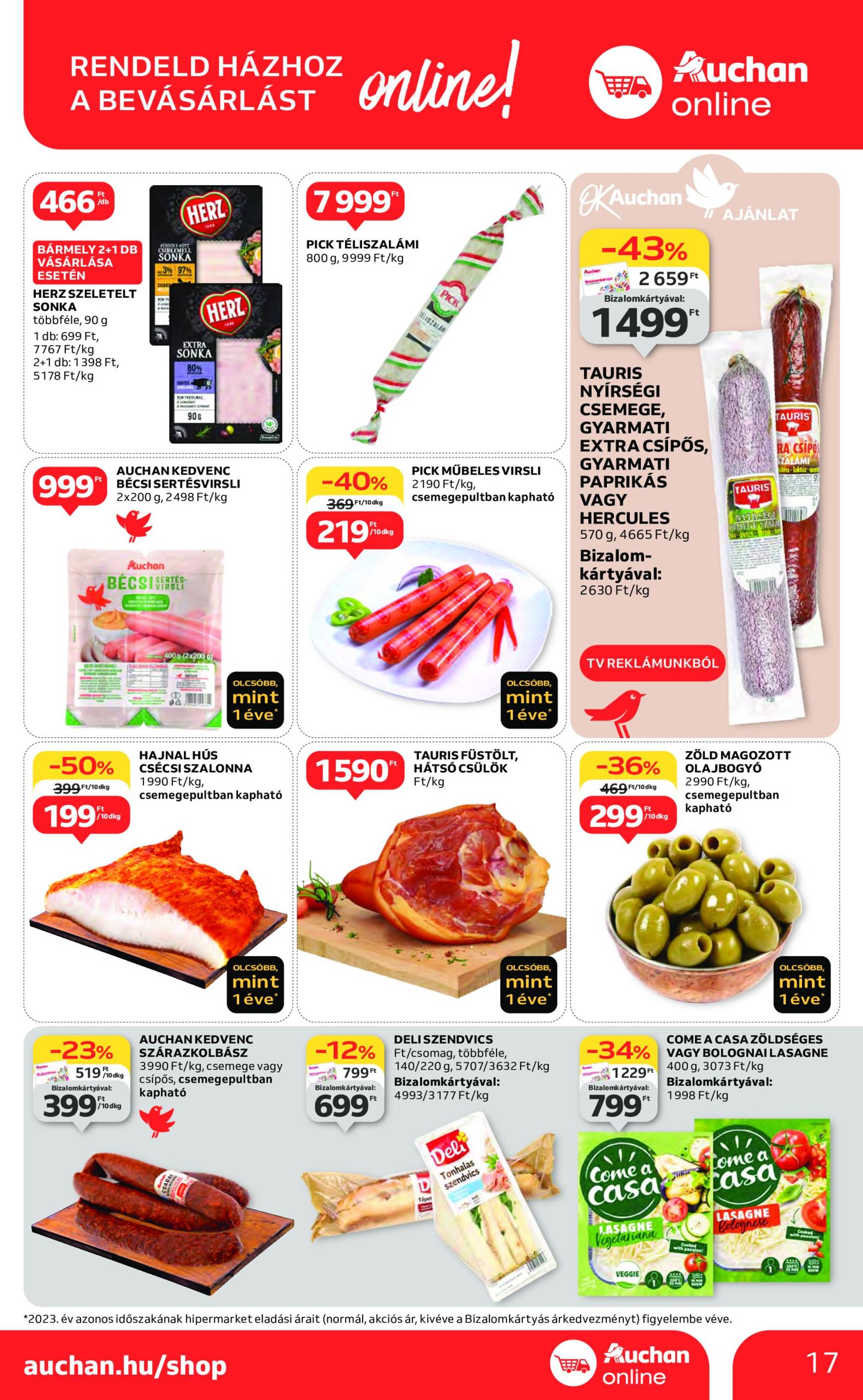 auchan - Auchan akciós újság érvényes 10.10. - 10.16. - page: 17