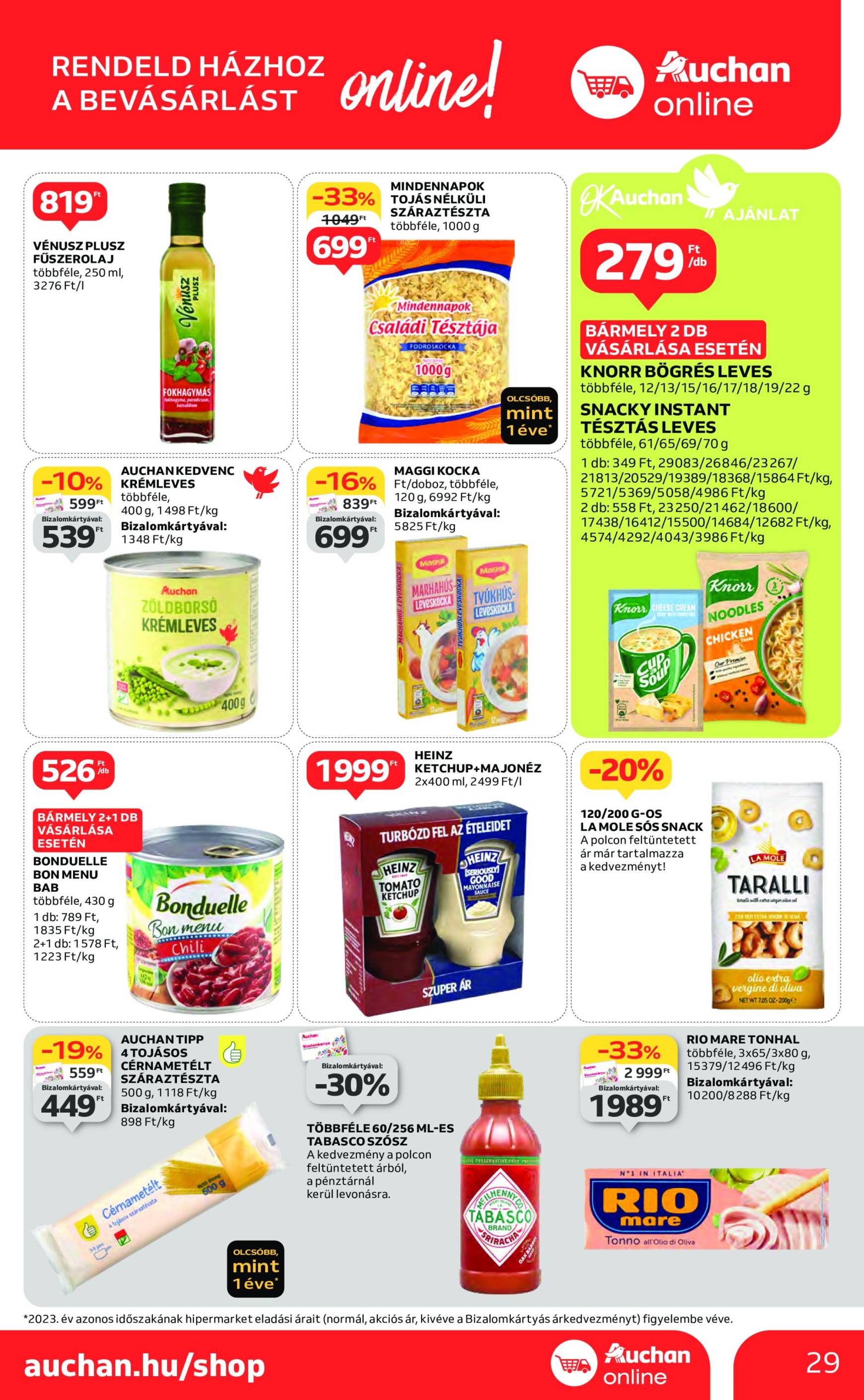 auchan - Auchan akciós újság érvényes 10.10. - 10.16. - page: 29